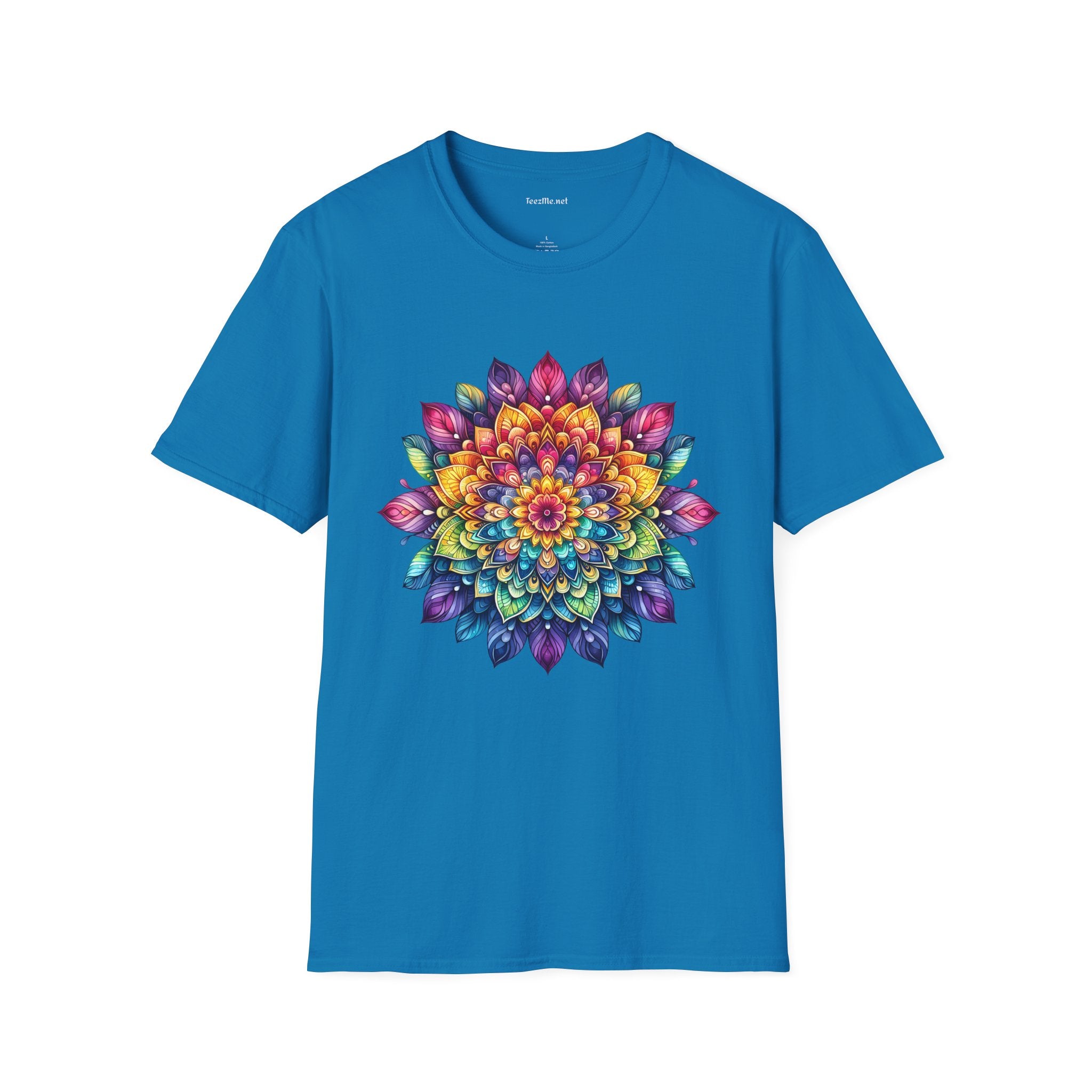 Mandala - Unisex Softstyle T-Shirt 100% Cotton Graphic