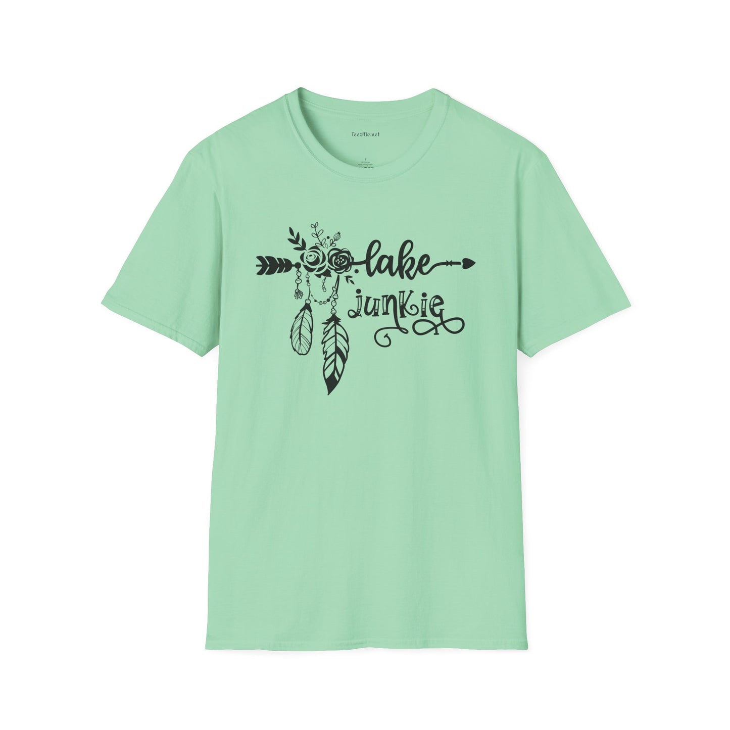 Lake Junkie Unisex Softstyle T-Shirt 100% Cotton Graphic