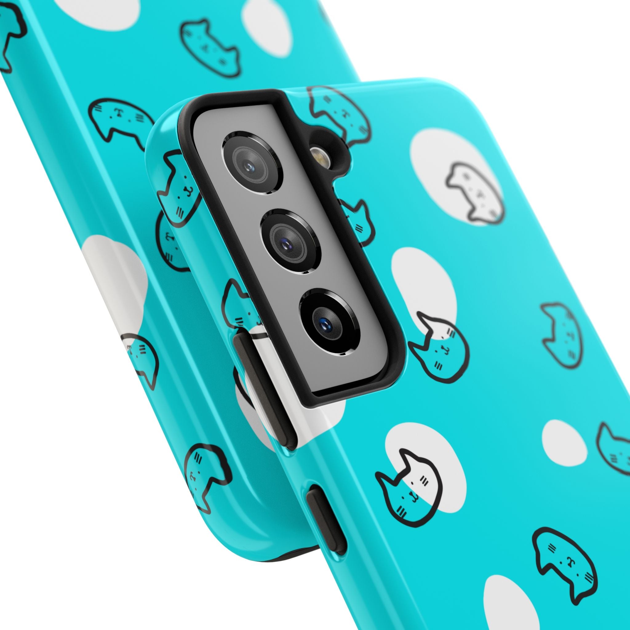 Cute Cat Pattern Cell Phone Case Tough Phone Cases