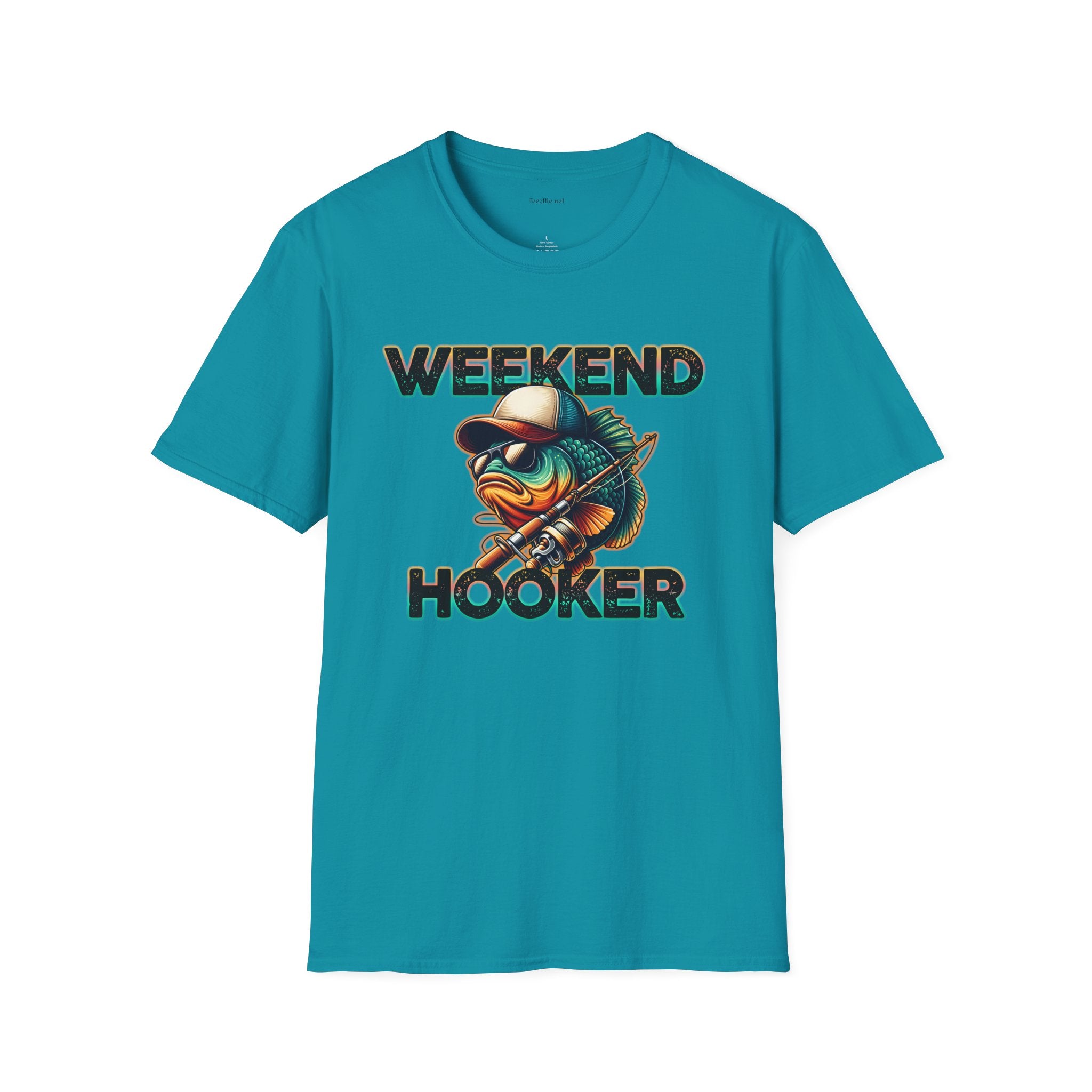 Weekend Hooker  - Unisex Softstyle T-Shirt 100% Cotton Graphic