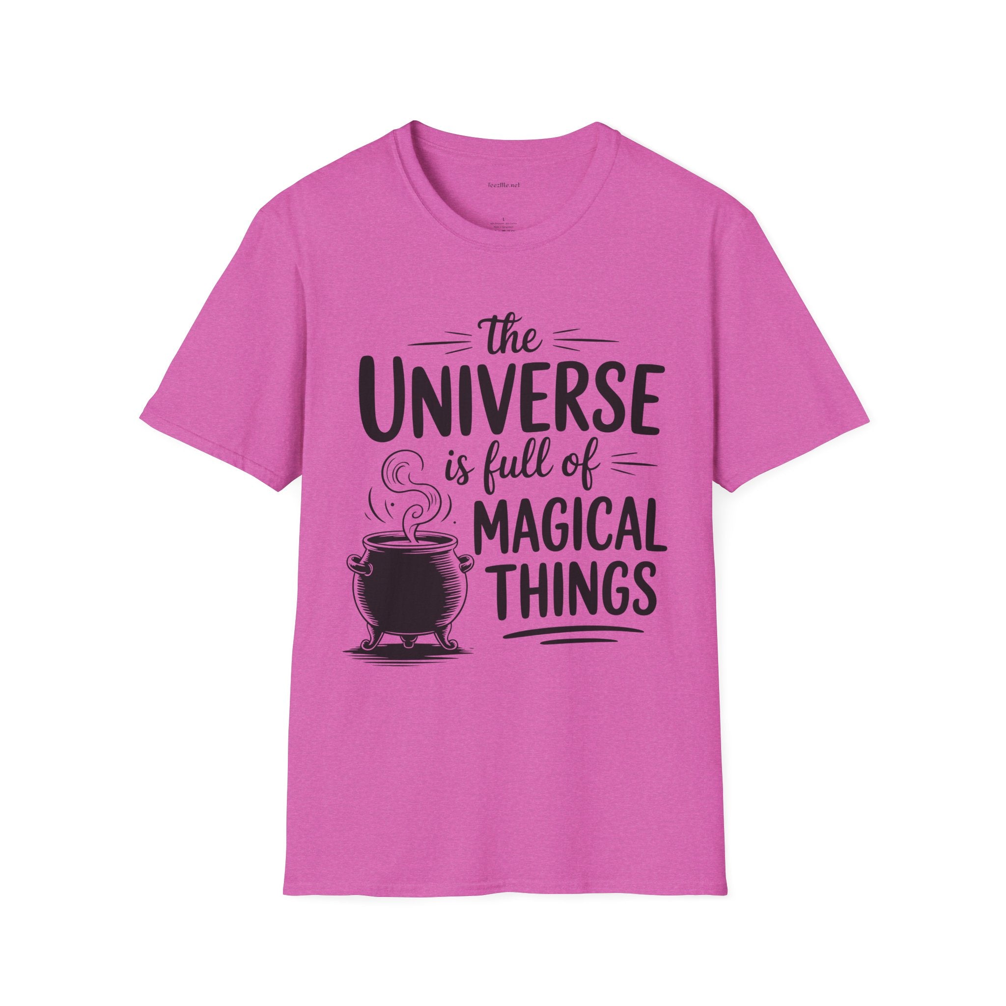 T-Shirt — “The Universe Is Full of Magical Things” Inspirational Graphic Tee