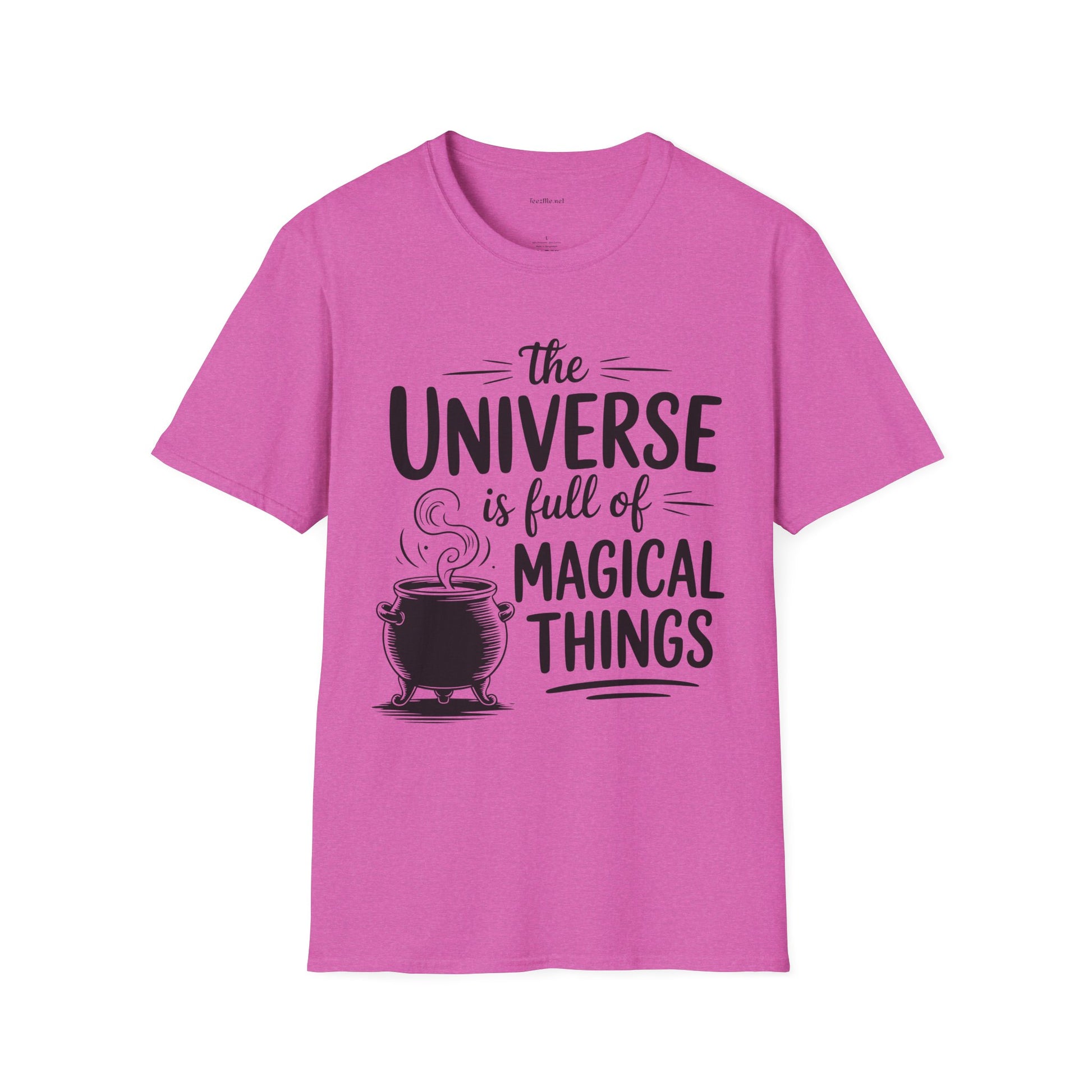 T-Shirt — “The Universe Is Full of Magical Things” Inspirational Graphic Tee