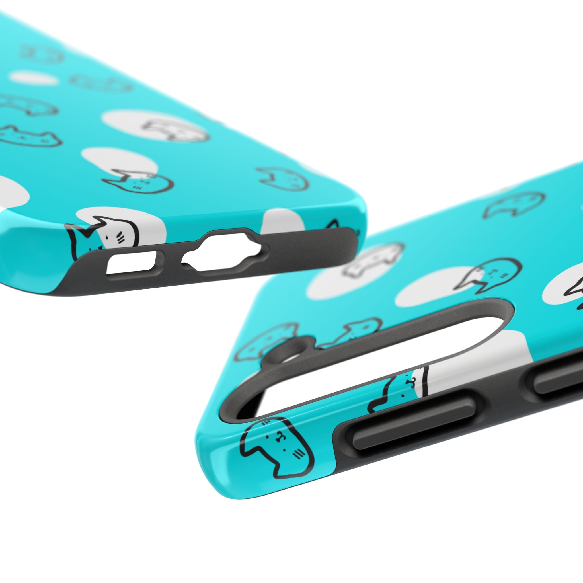 Cute Cat Pattern Cell Phone Case Tough Phone Cases