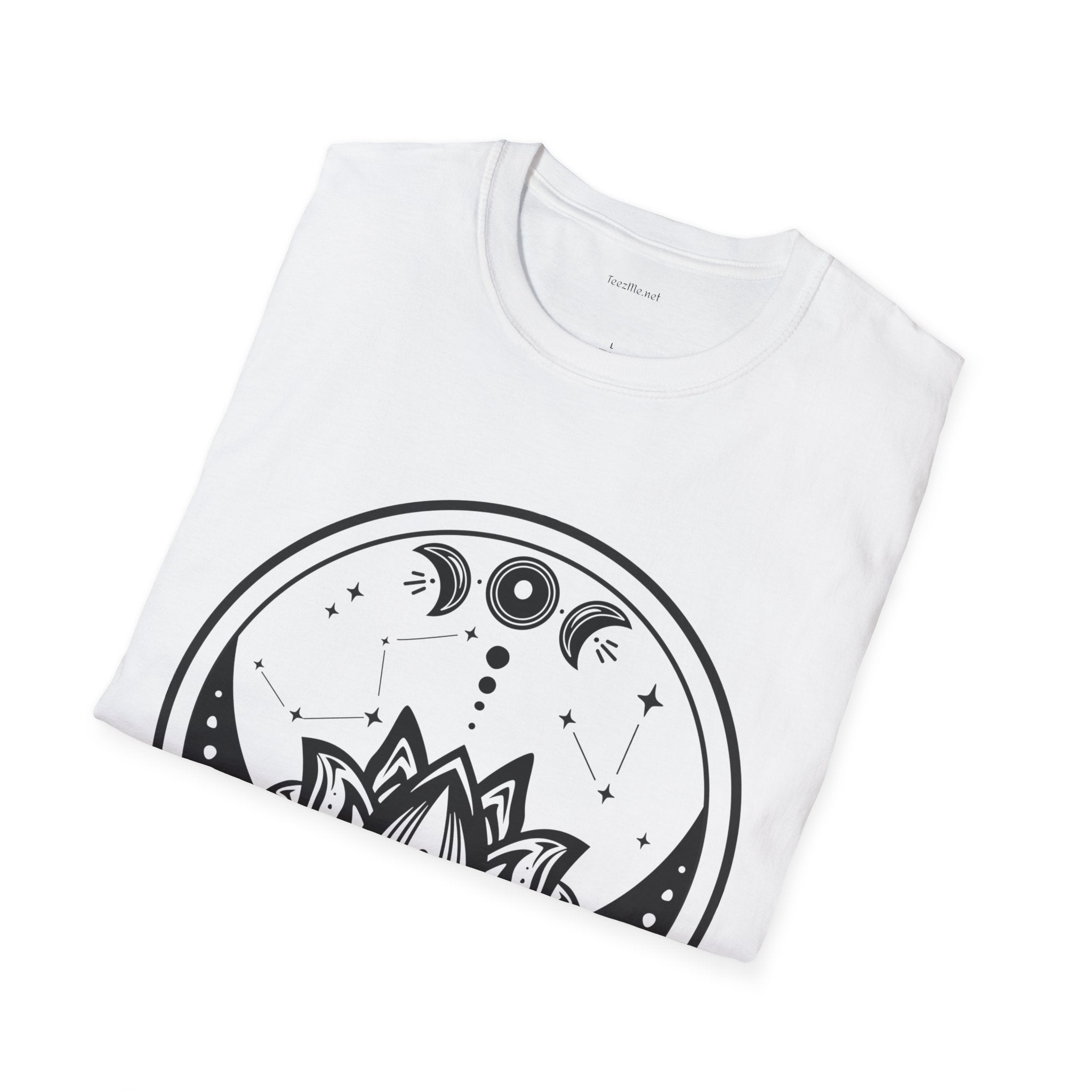 Moon Phase - Unisex Softstyle T-Shirt 100% Cotton Graphic
