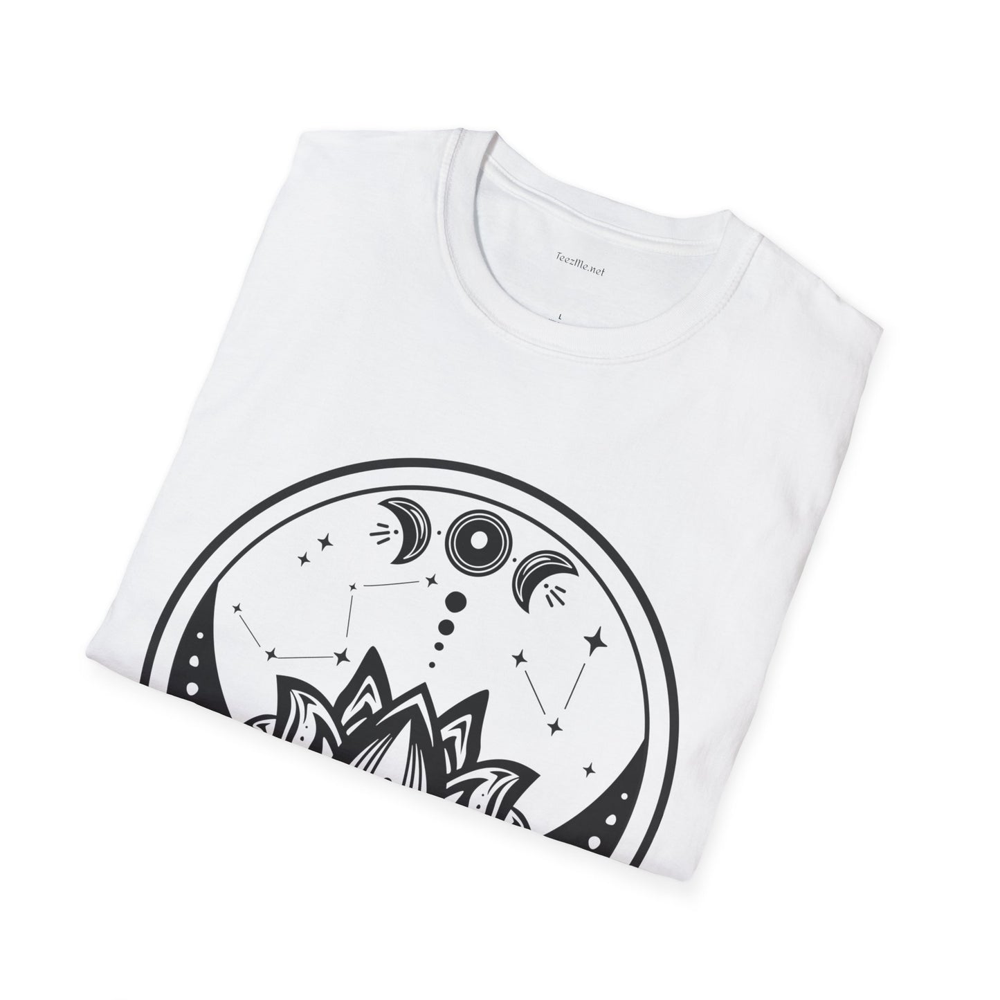 Moon Phase - Unisex Softstyle T-Shirt 100% Cotton Graphic