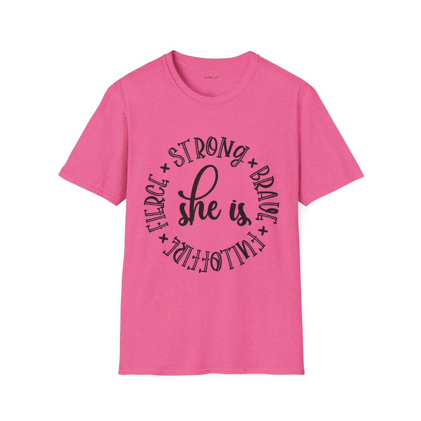 She is Strong - Unisex Softstyle T-Shirt 100% Cotton Graphic