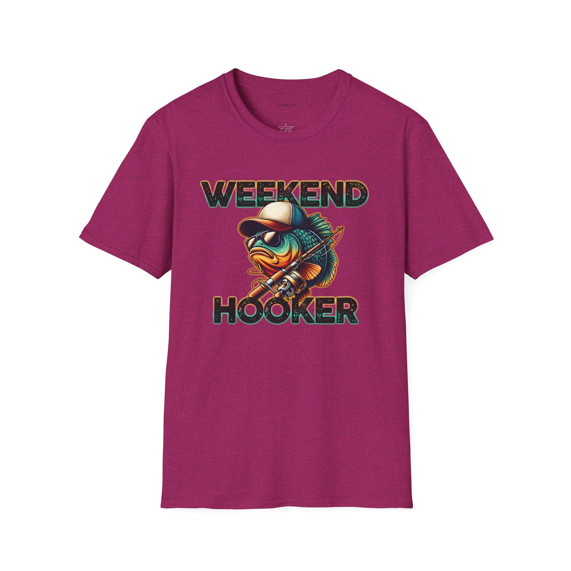 Weekend Hooker  - Unisex Softstyle T-Shirt 100% Cotton Graphic
