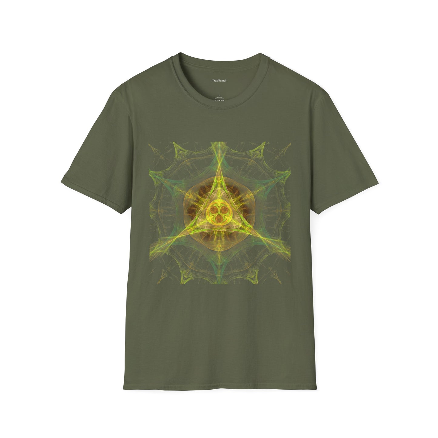 Magical Runic Sign for a Better Future - Unisex Softstyle T-Shirt 100% Cotton Graphic