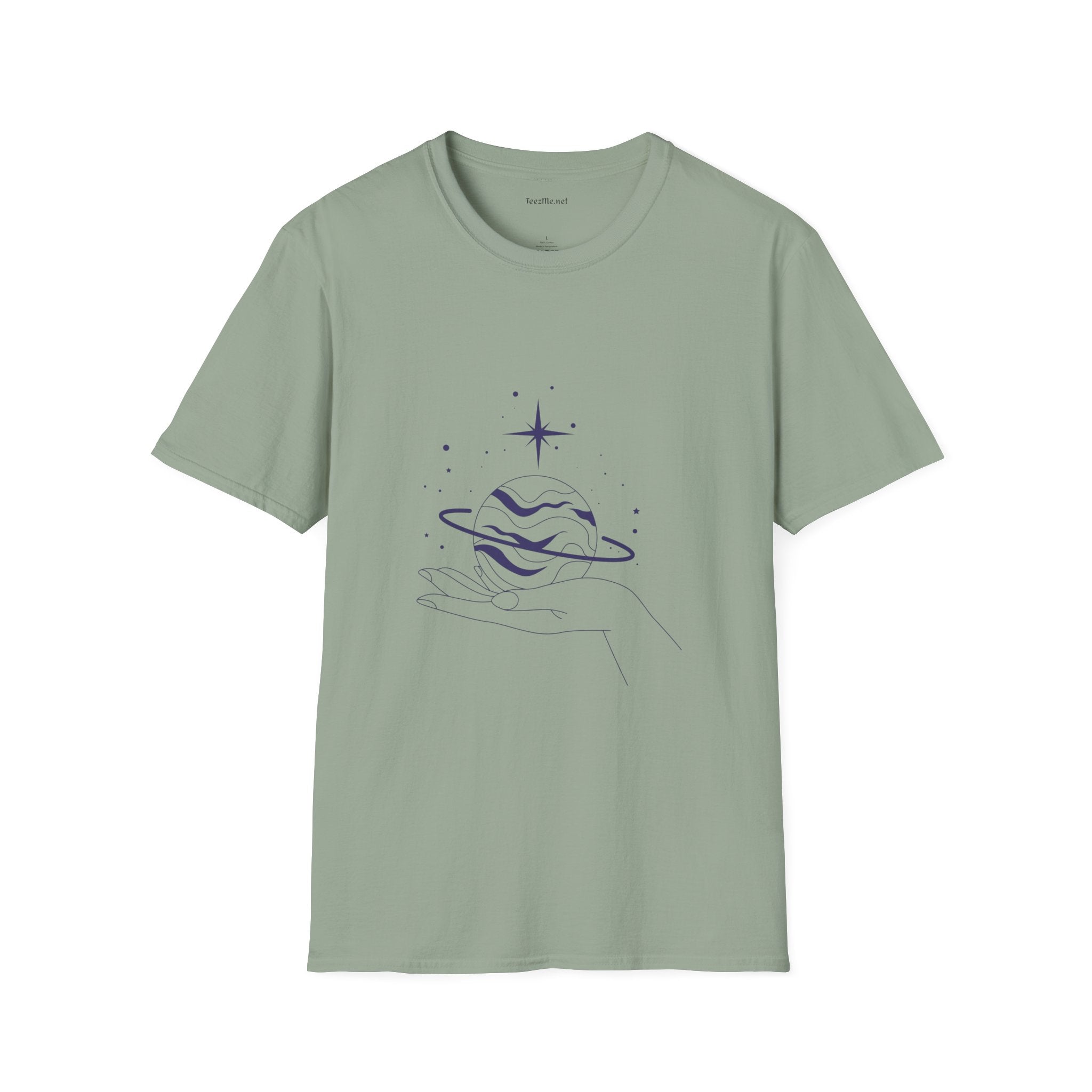 Mystic Woman (image) - Unisex Softstyle T-Shirt 100% Cotton Graphic