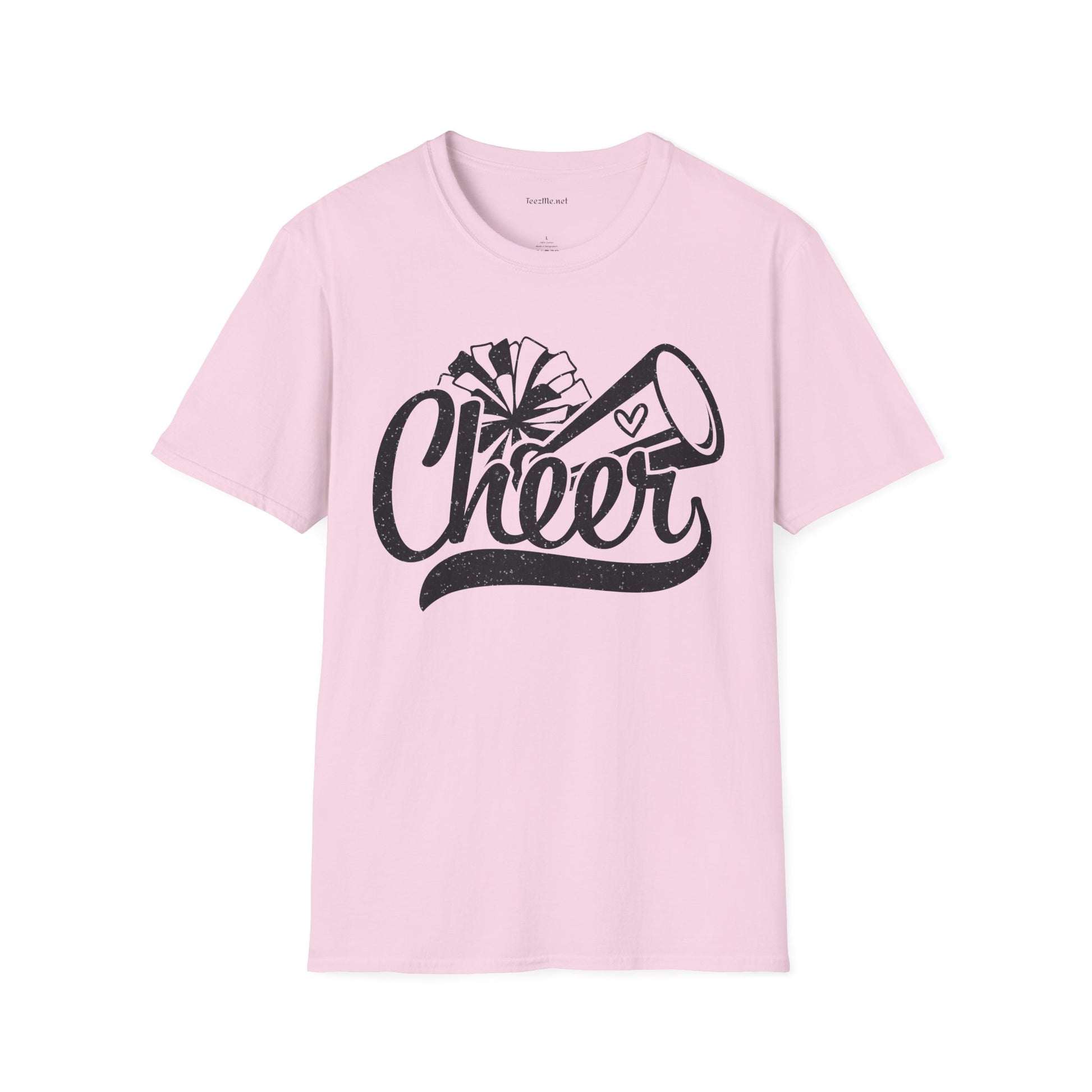 Cheer Unisex Soft Style T-Shirt 100% Cotton Graphic