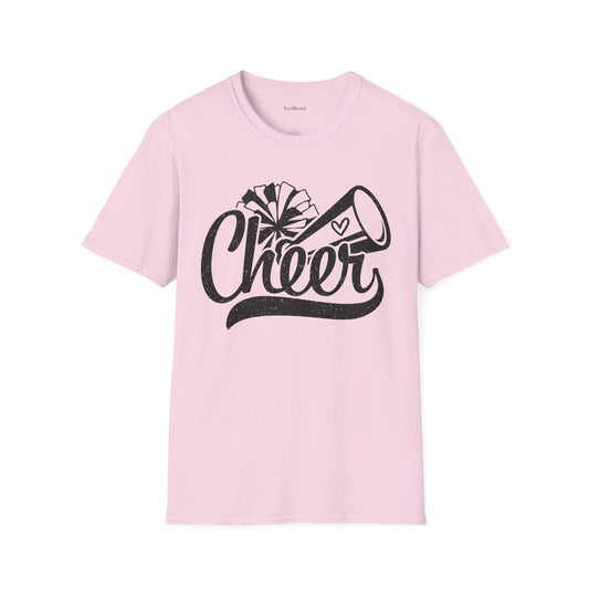 Cheer Unisex Soft Style T-Shirt 100% Cotton Graphic
