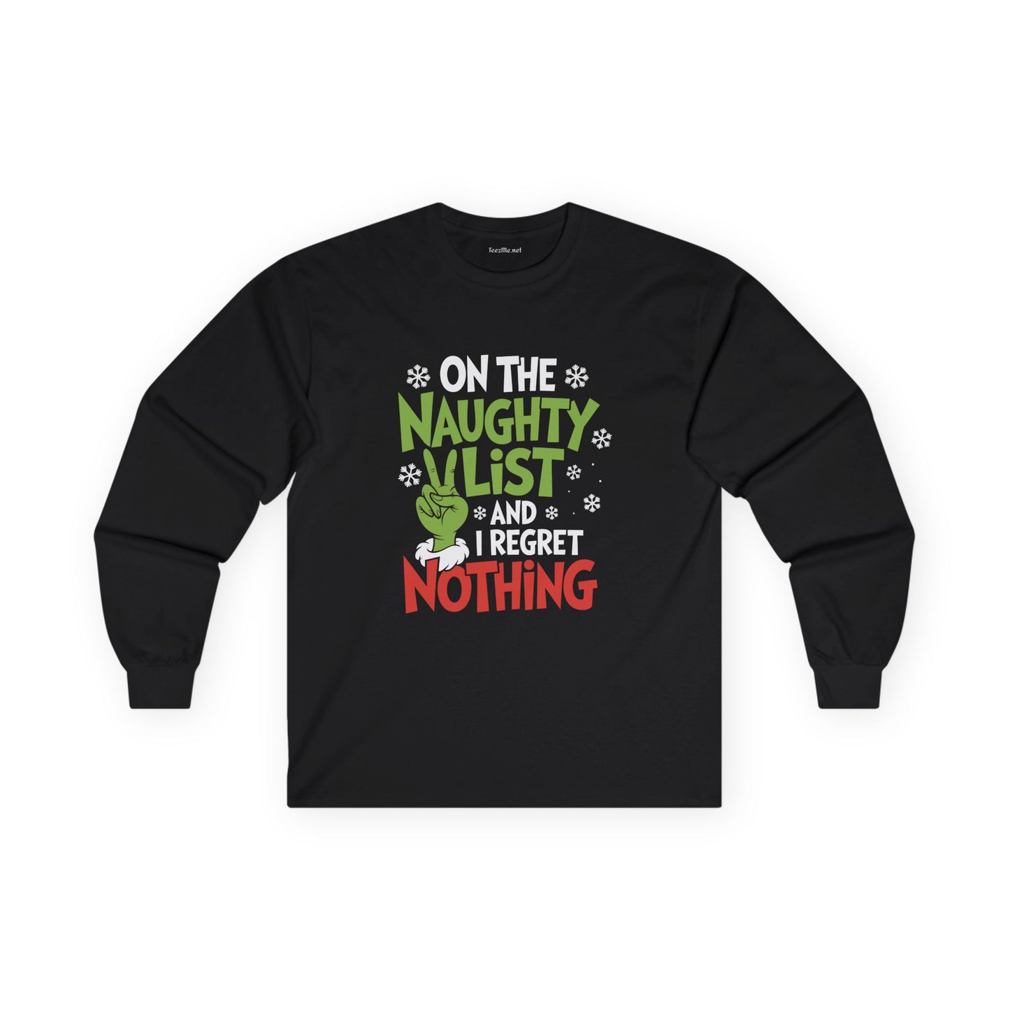 On The Naughty List Unisex Ultra Cotton Long Sleeve Tee