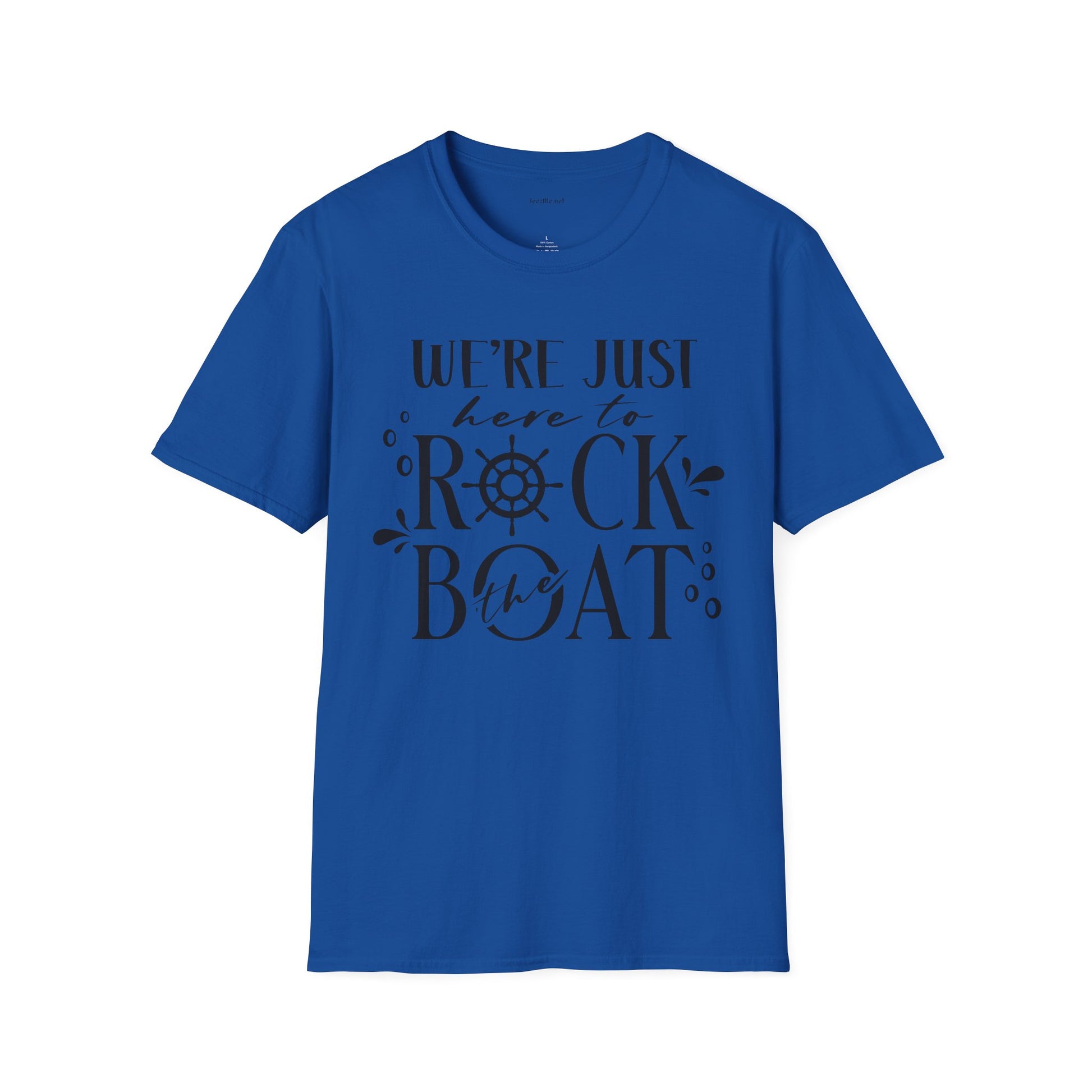 Rock the Boat - Unisex Softstyle T-Shirt 100% Cotton Graphic