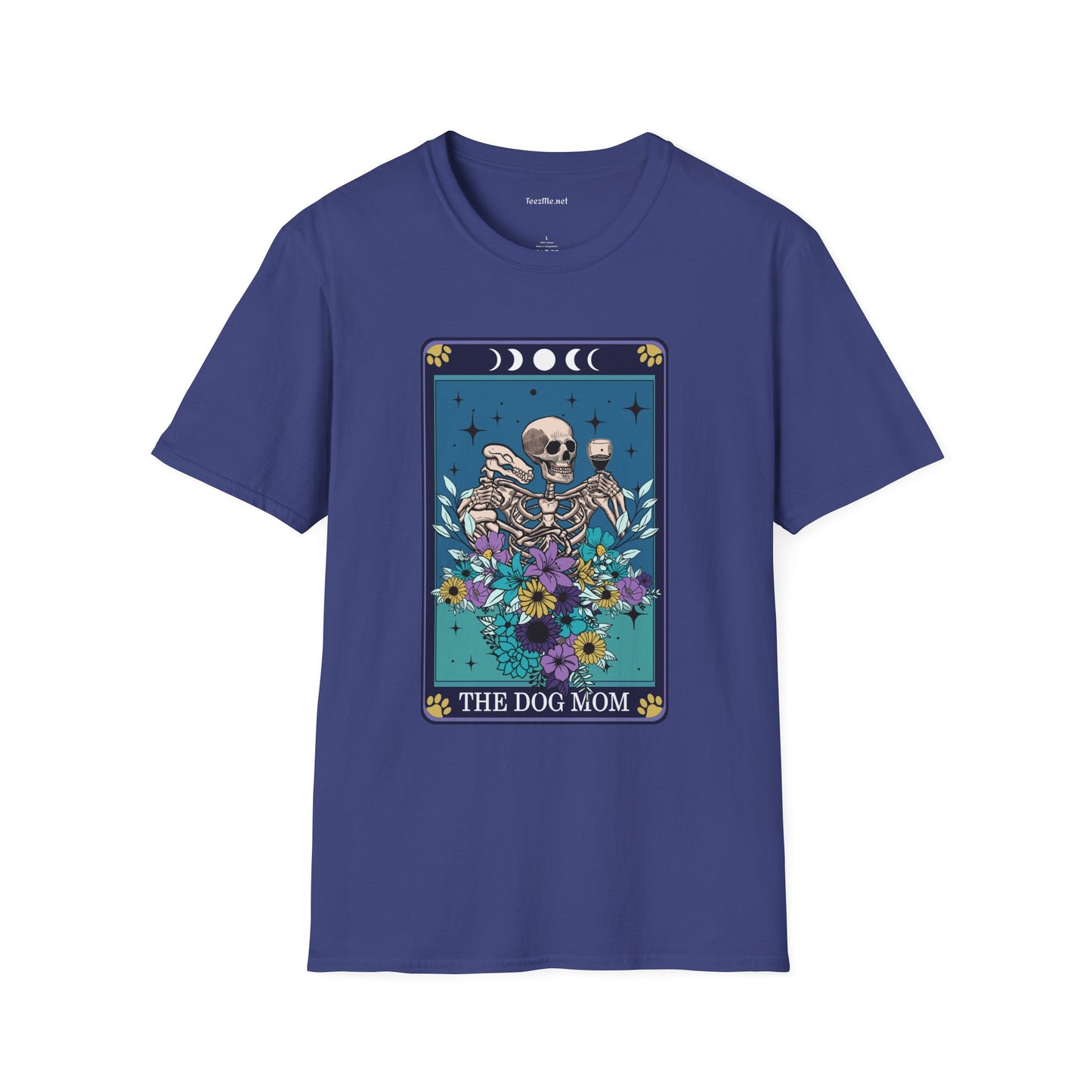 The Dog Mom Unisex Softstyle T-Shirt 100% Cotton #tarot