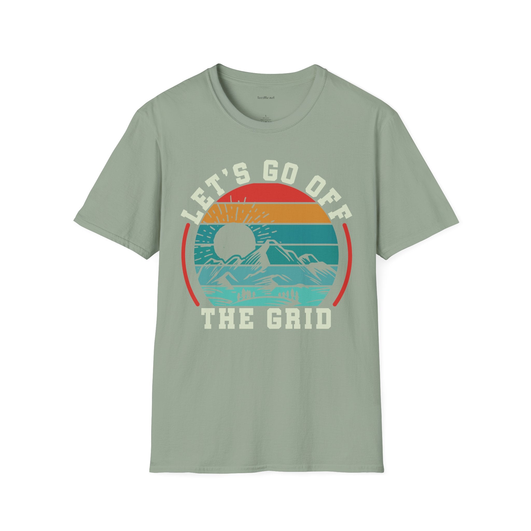 Off Grid - Unisex Softstyle T-Shirt 100% Cotton Graphic