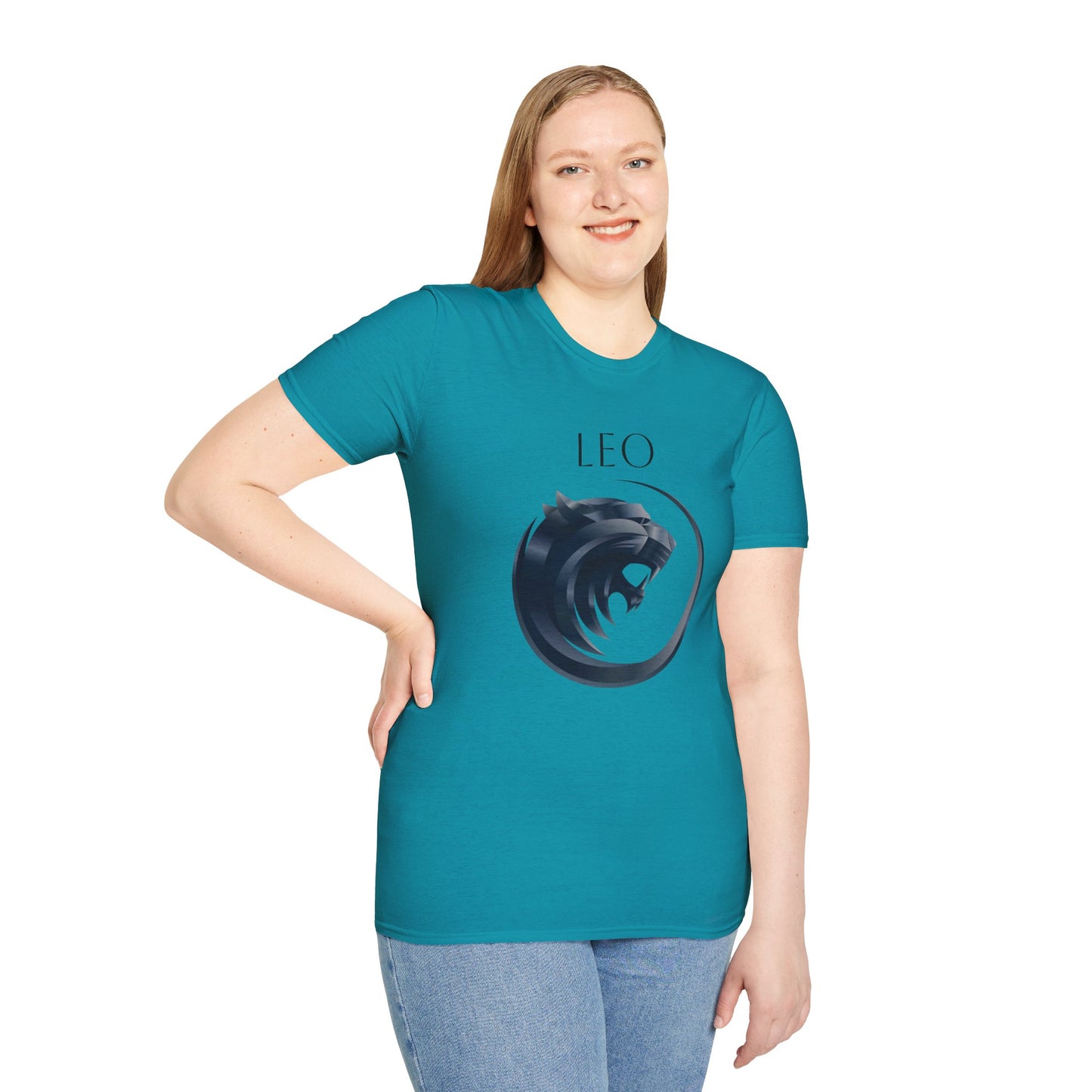 LEO - Unisex Softstyle T-Shirt 100% Cotton Graphic