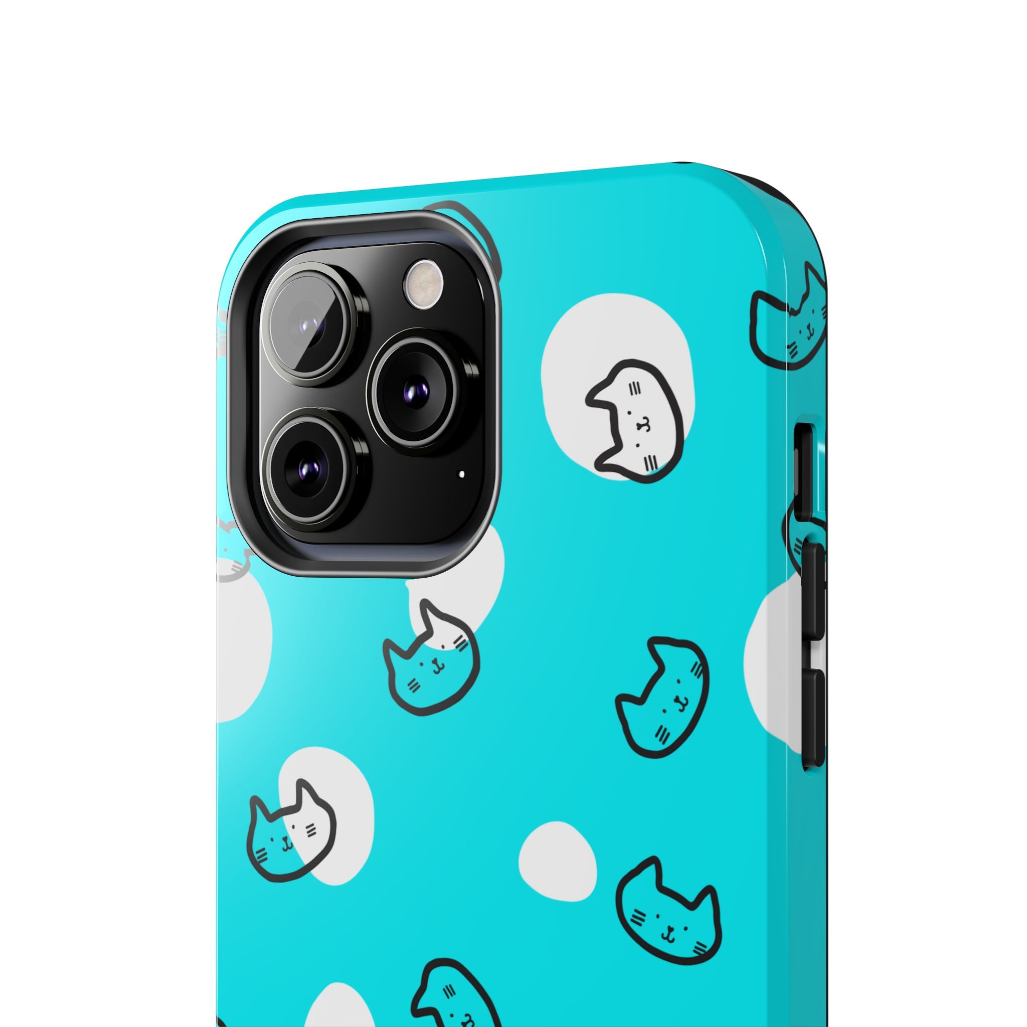 Cute Cat Pattern Cell Phone Case Tough Phone Cases