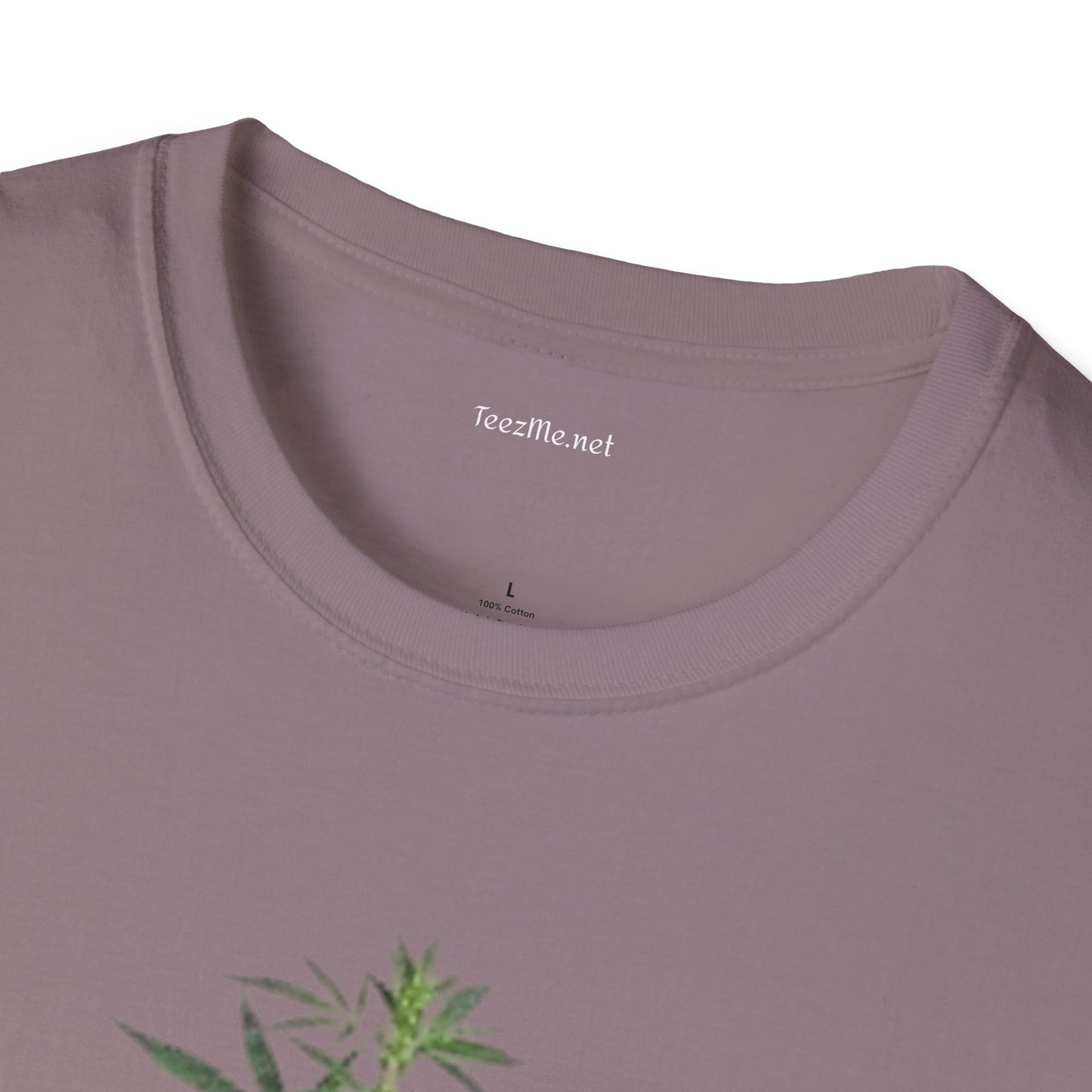 Weed Plant - nisex Softstyle T-Shirt 100% Cotton Graphic
