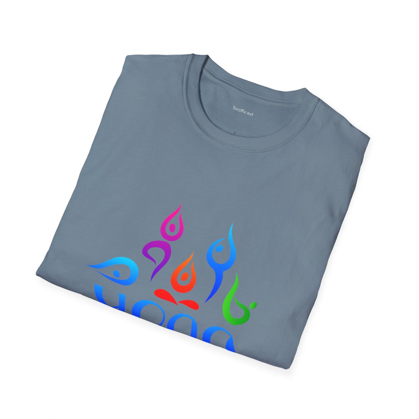 YOGA - Unisex Softstyle T-Shirt 100% Cotton Graphic