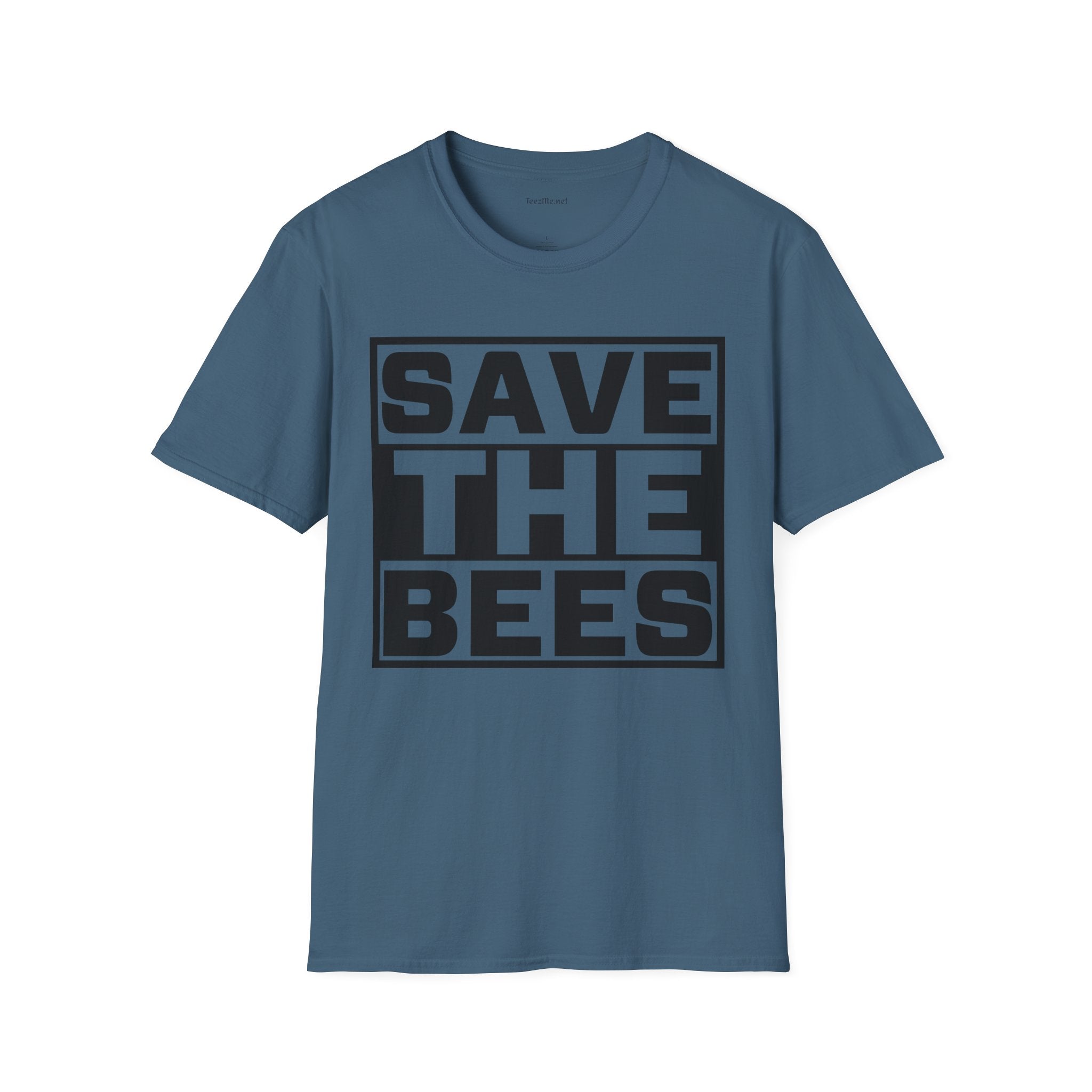 Save The Bees 02 Unisex Soft Style T-Shirt 100% Cotton Graphic