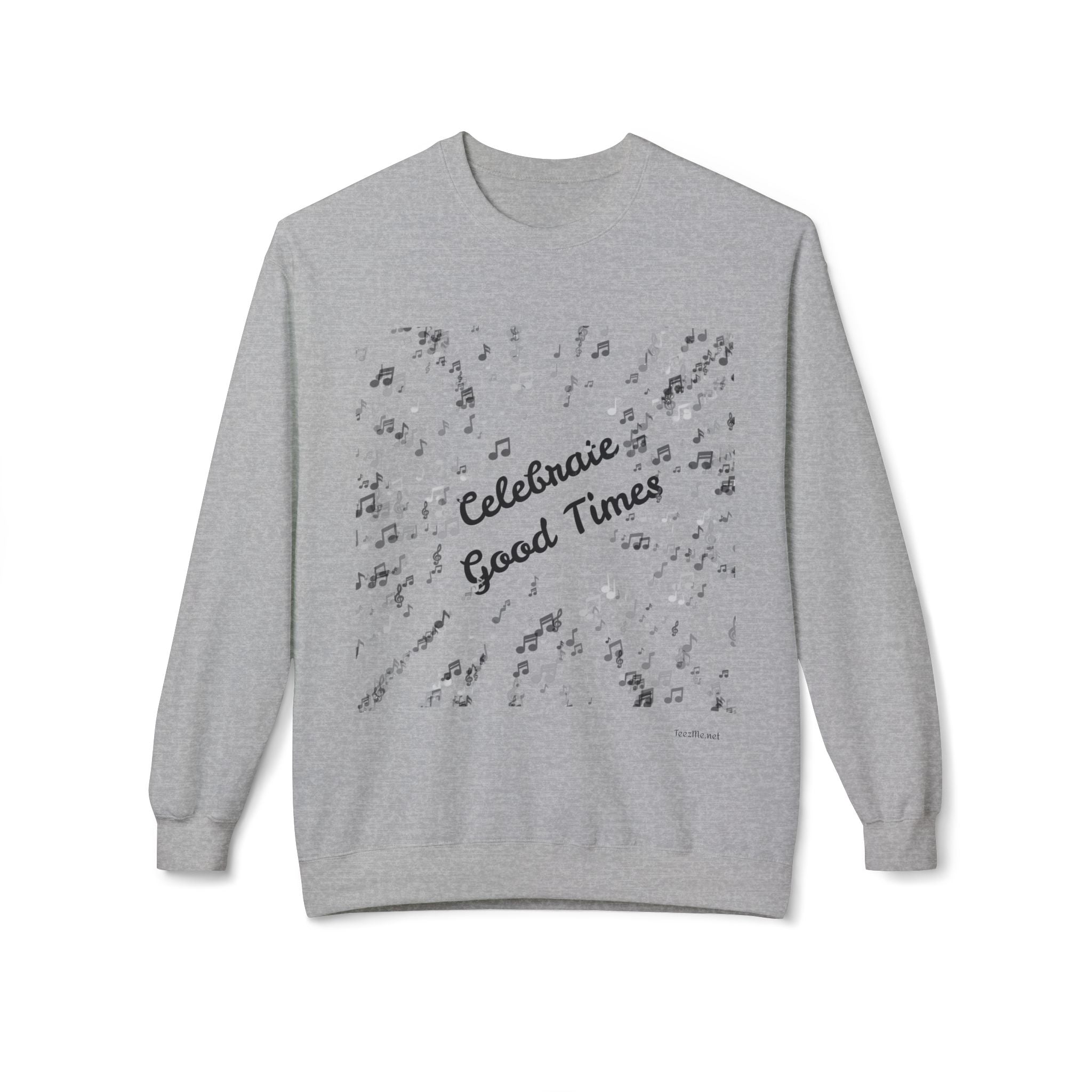 Celebrate good times - Unisex Midweight Softstyle Fleece Crewneck Sweatshirt