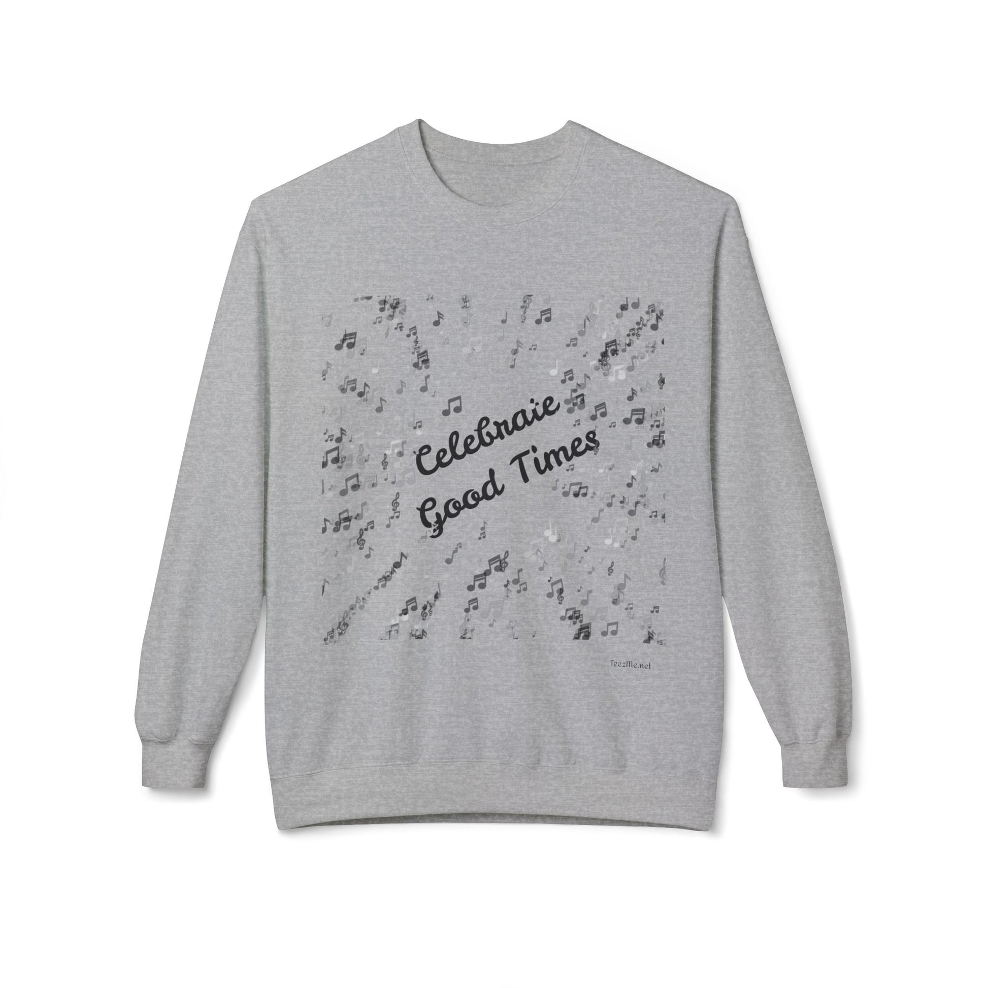 Celebrate good times - Unisex Midweight Softstyle Fleece Crewneck Sweatshirt