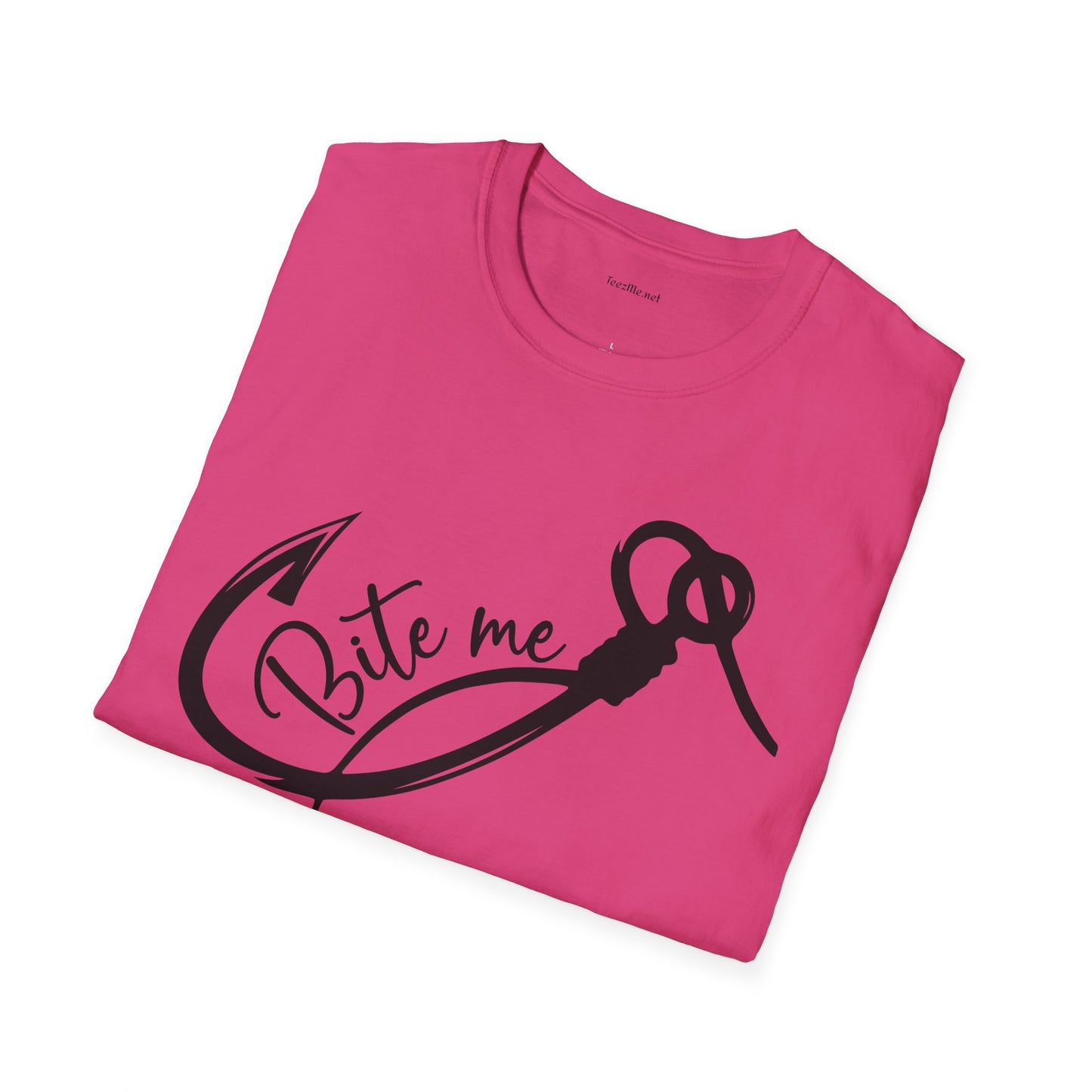 Bite Me  - Unisex Softstyle T-Shirt 100% Cotton Graphic