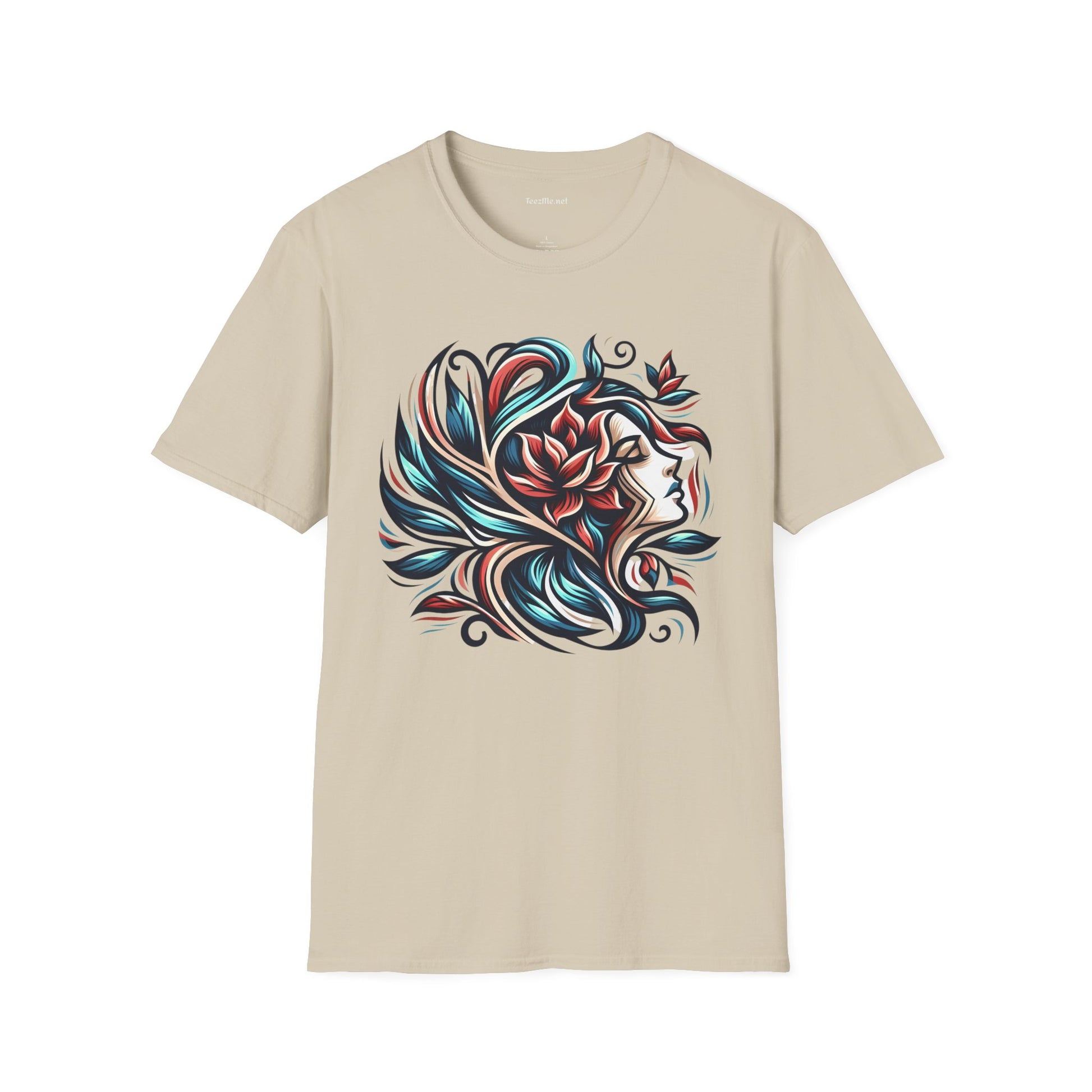 Transformation Woman 02 Unisex Softstyle T-Shirt 100% Cotton Graphic