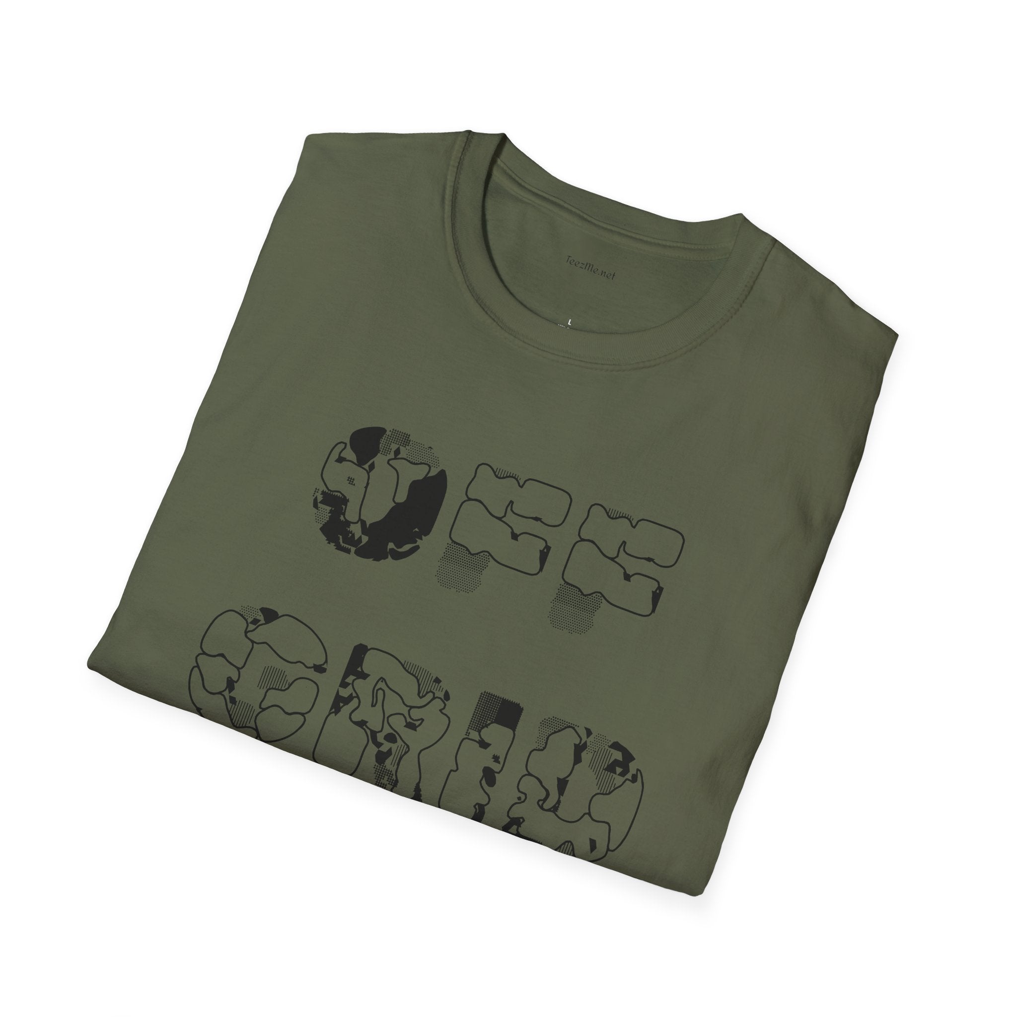 OFF GRID - Unisex Softstyle T-Shirt 100% Cotton Graphic