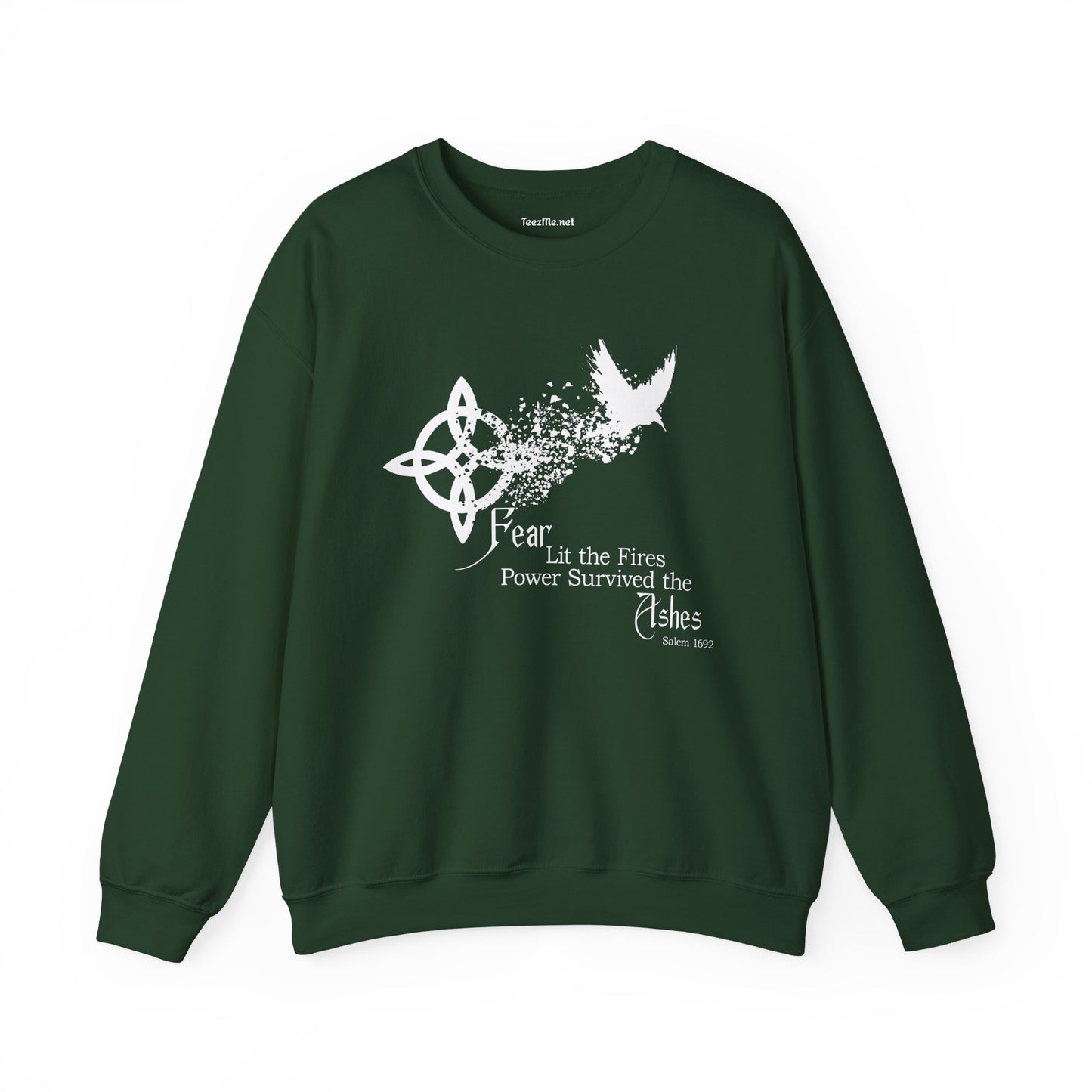 Fear Lit the Fires Unisex Heavy Blend™ Crewneck Sweatshirt Graphic