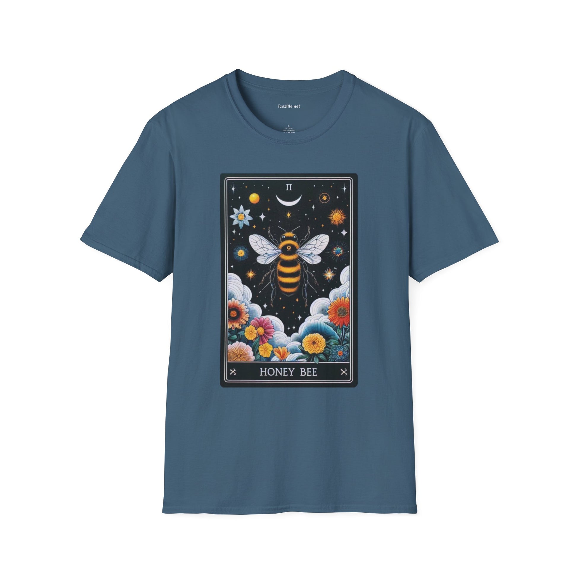 Honey Bee Tarot Unisex Soft Style T-Shirt 100% Cotton Graphic