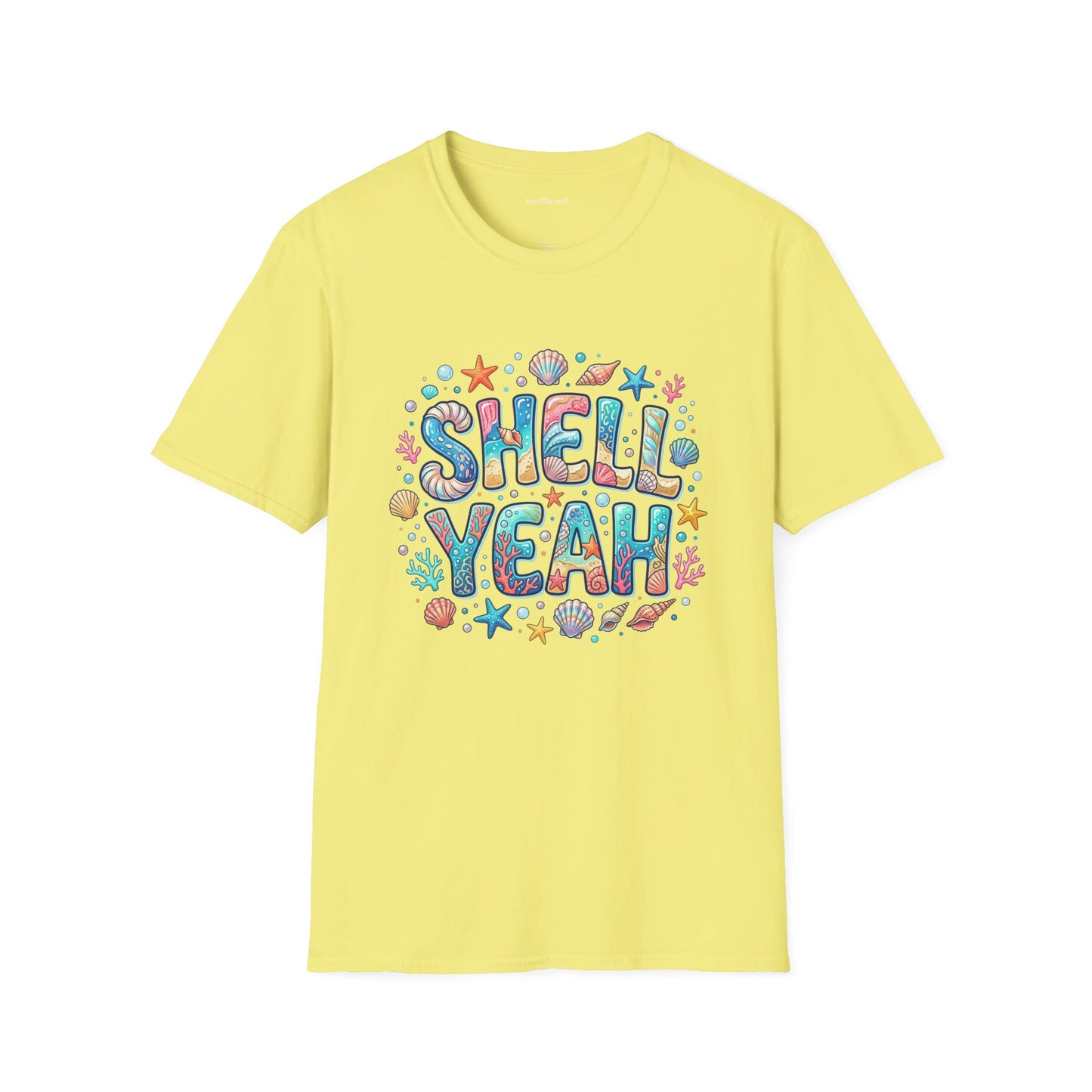Shell Yeah Unisex Softstyle T-Shirt 100% Cotton Graphic