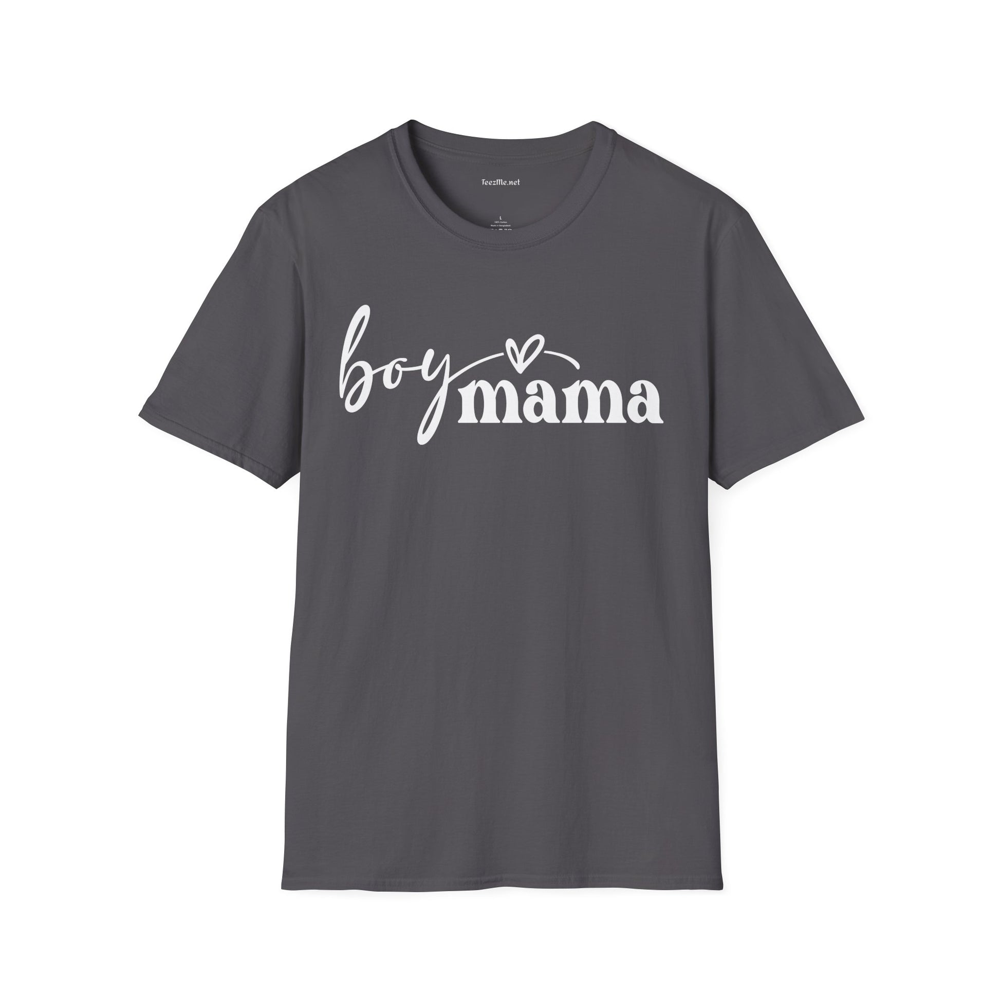 Boy Mama 01 Unisex SoftStyle T-Shirt 100% Cotton Graphic