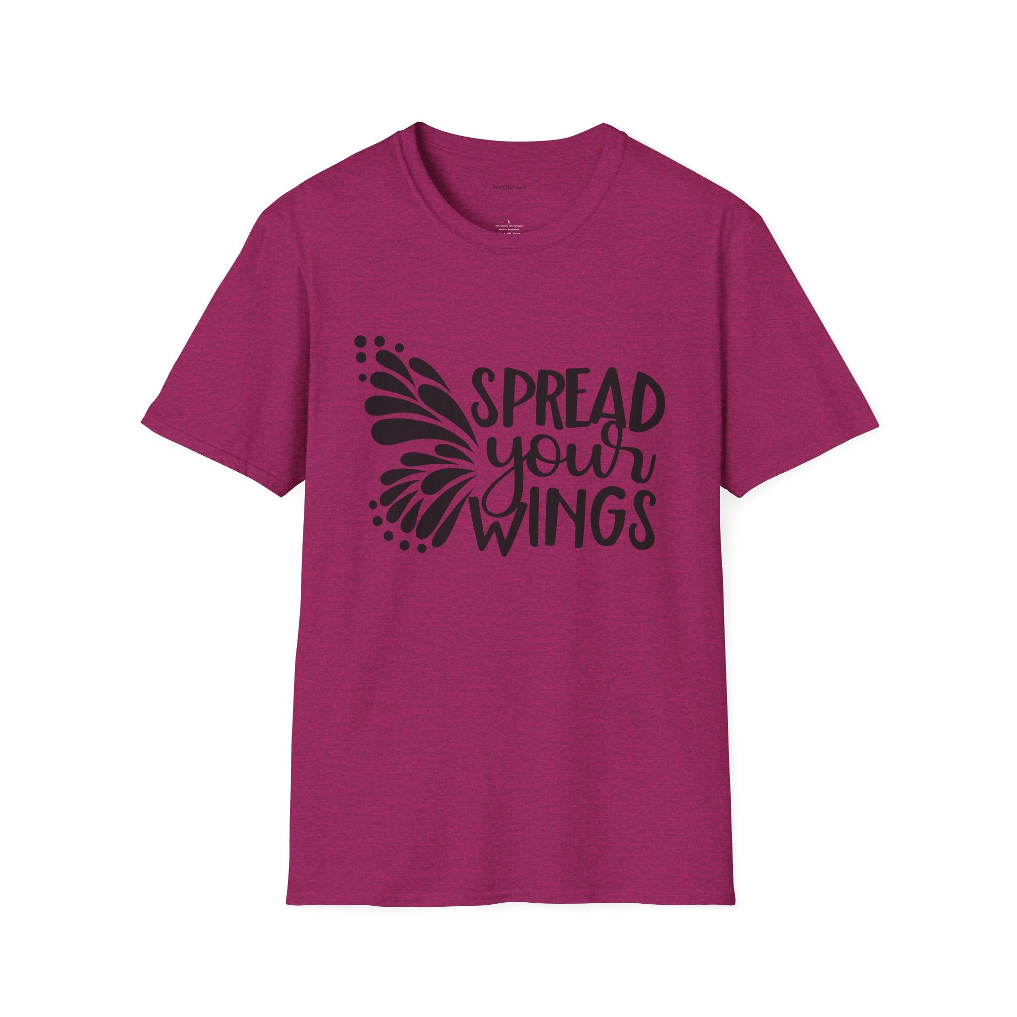 Spread Your Wings T-Shirt — Inspirational Women’s Motivational Tee