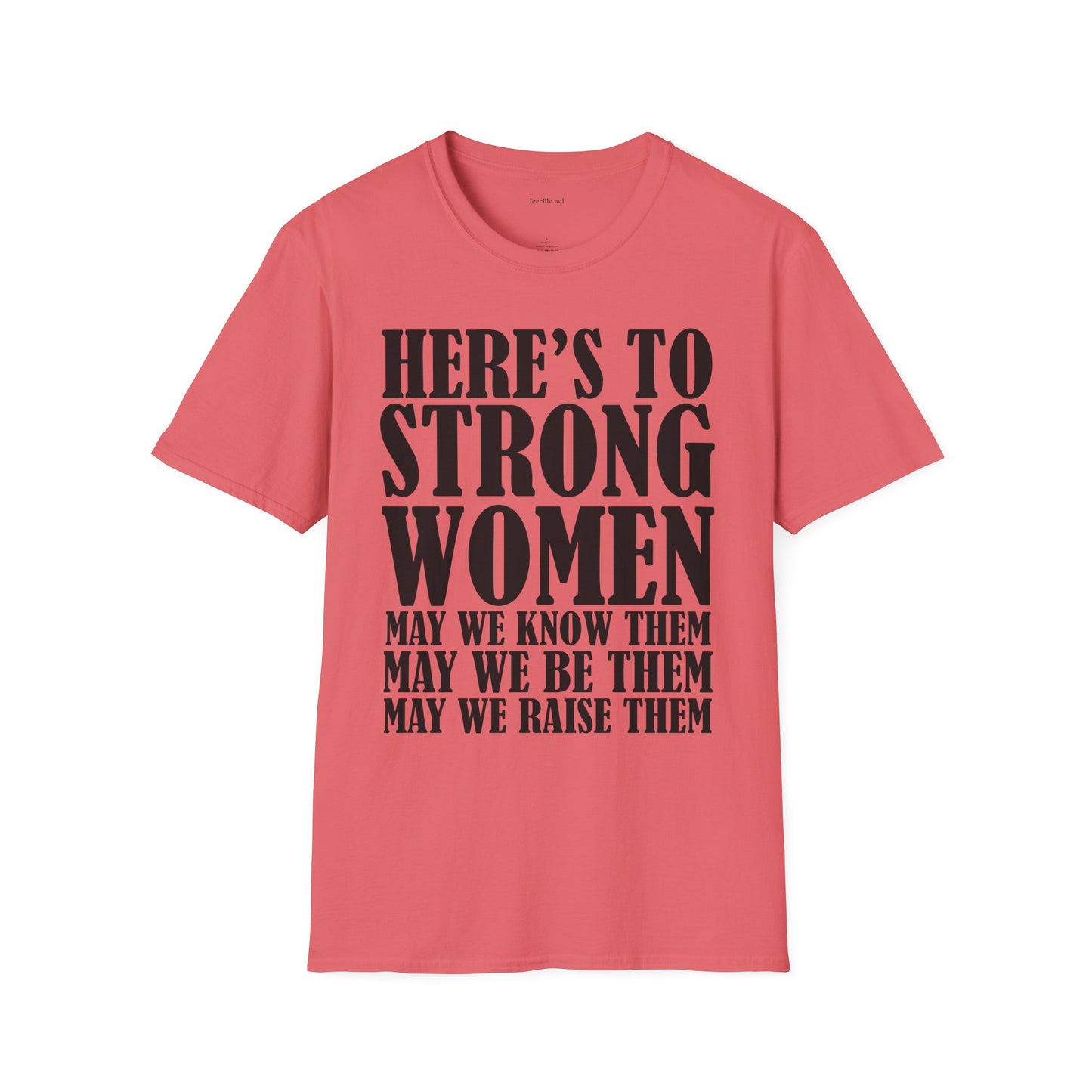 Strong Women  - Unisex Softstyle T-Shirt 100% Cotton Graphic