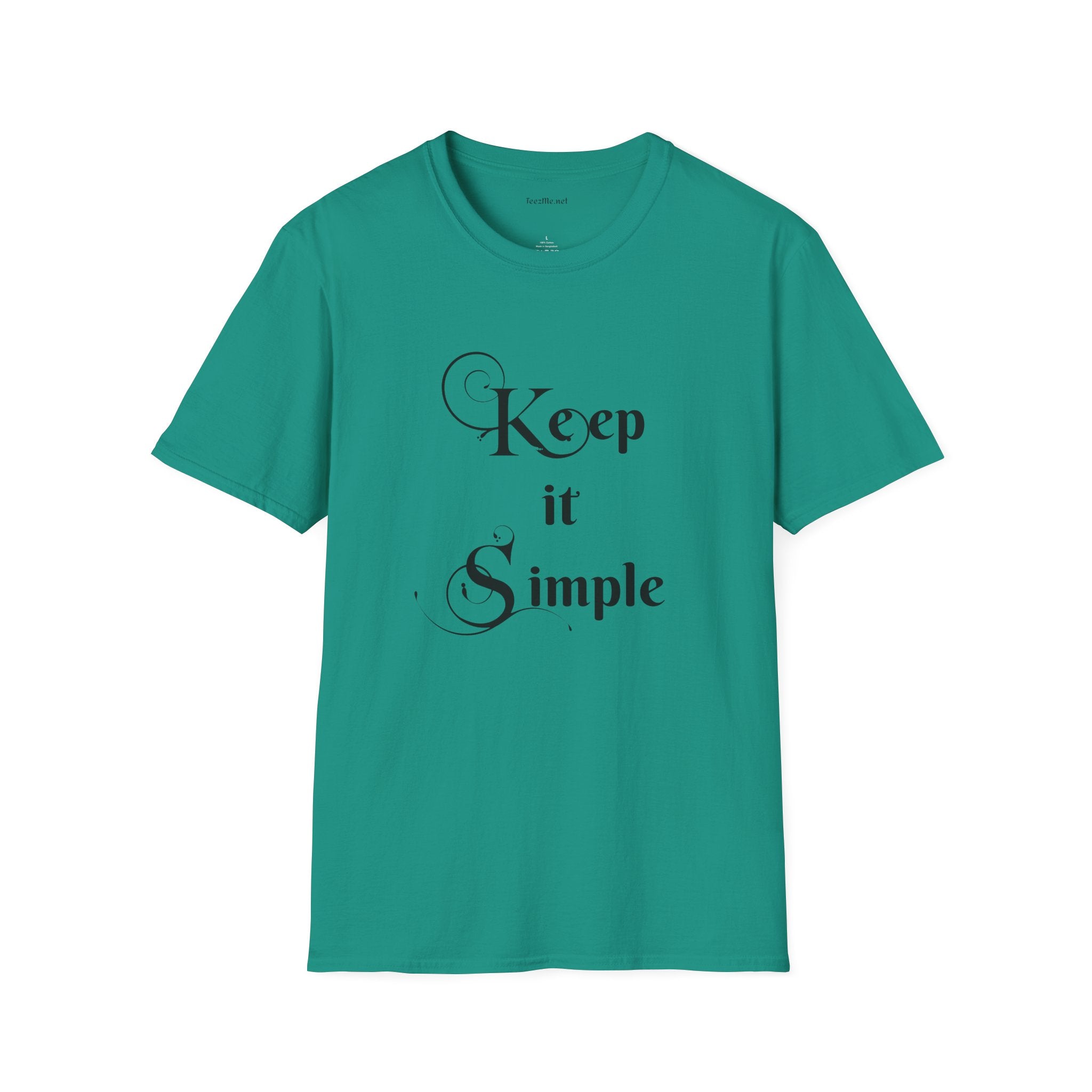 Keep it Simple - Unisex Softstyle T-Shirt 100% Cotton Graphic