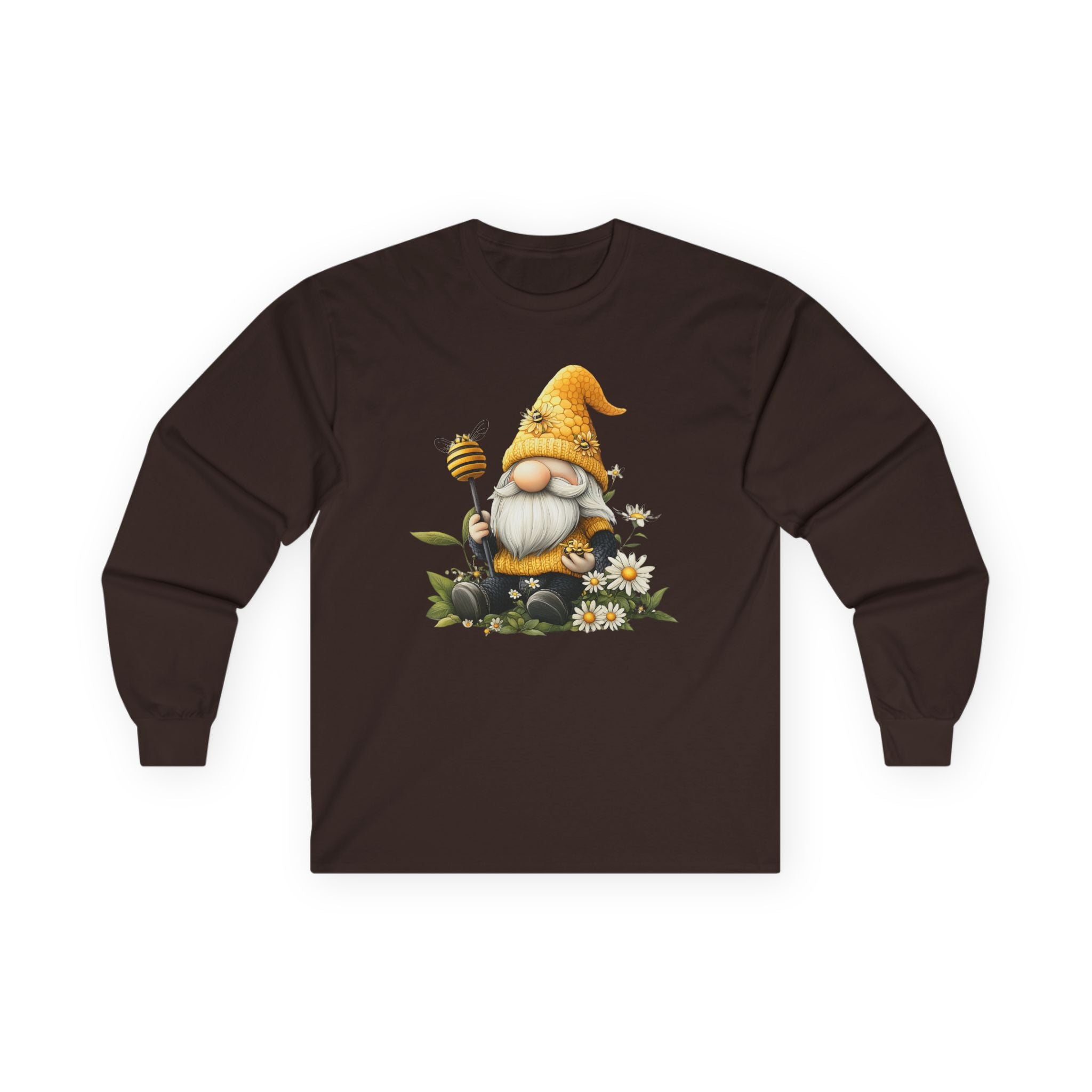Honey Bee Gnome 01 Unisex Ultra Cotton Long Sleeve Tee