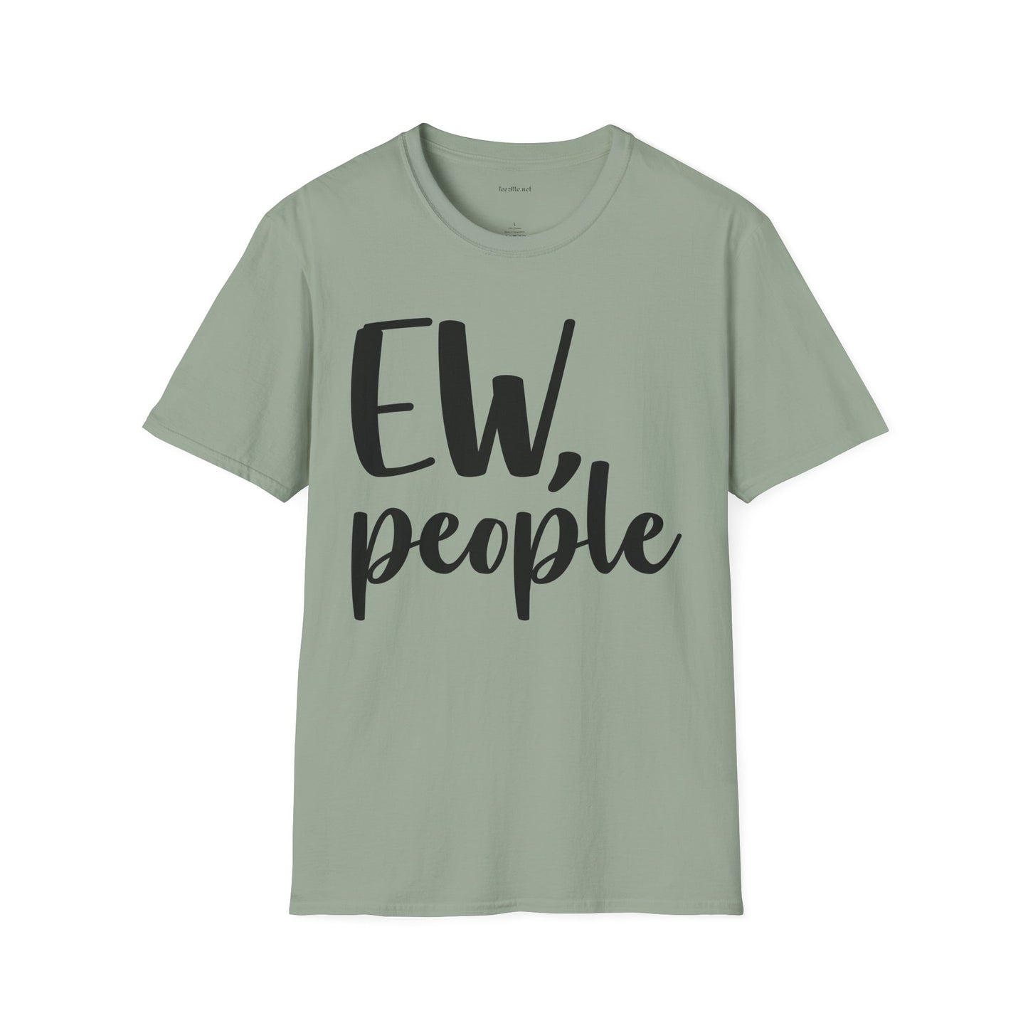 EW, people - Unisex Softstyle T-Shirt I00% Cotton Graphic