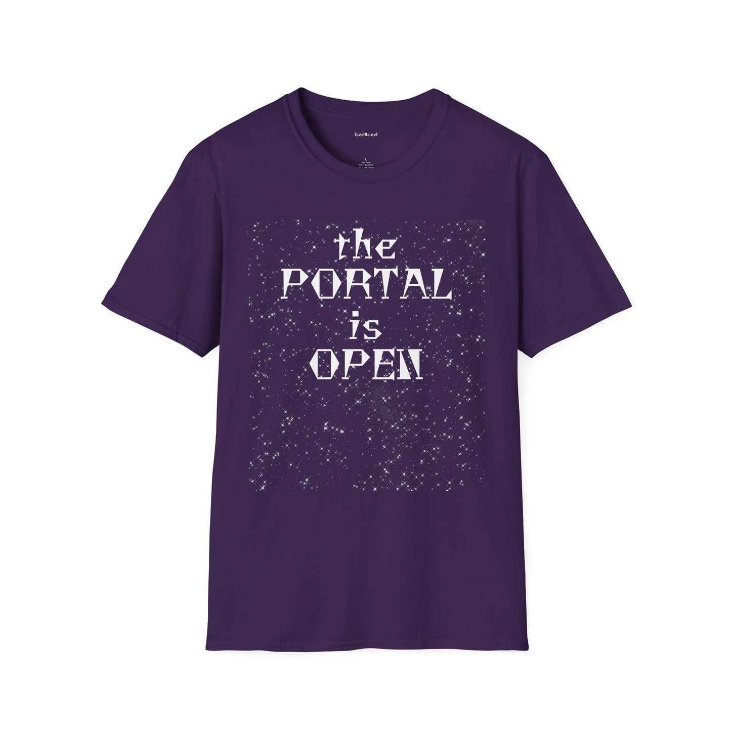 The PORTAL is OPEN - Unisex Softstyle T-Shirt 100% Cotton Graphic