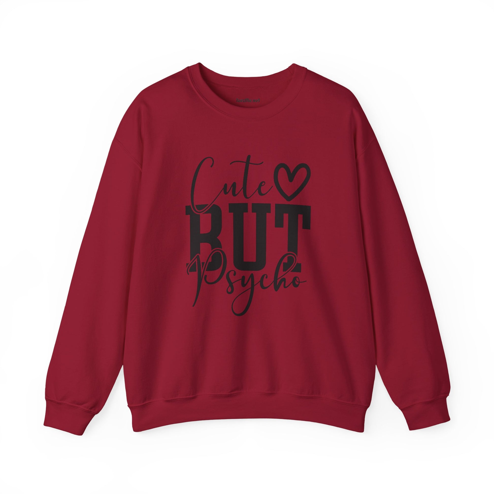Cute but Psycho Unisex Heavy Blend™ Crewneck Sweatshirt Inspirational