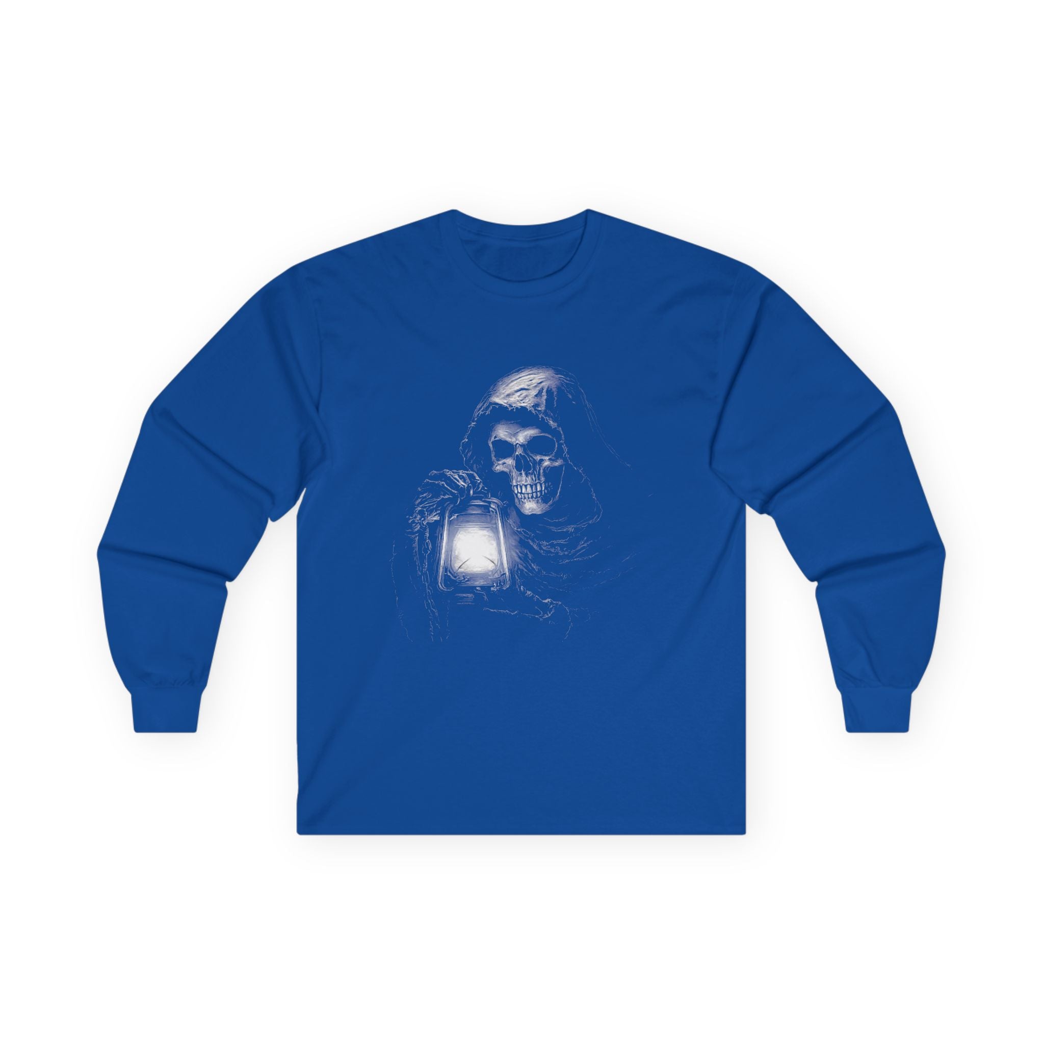 Grim Reaper Skull 02 Unisex Ultra Cotton Long Sleeve Tee