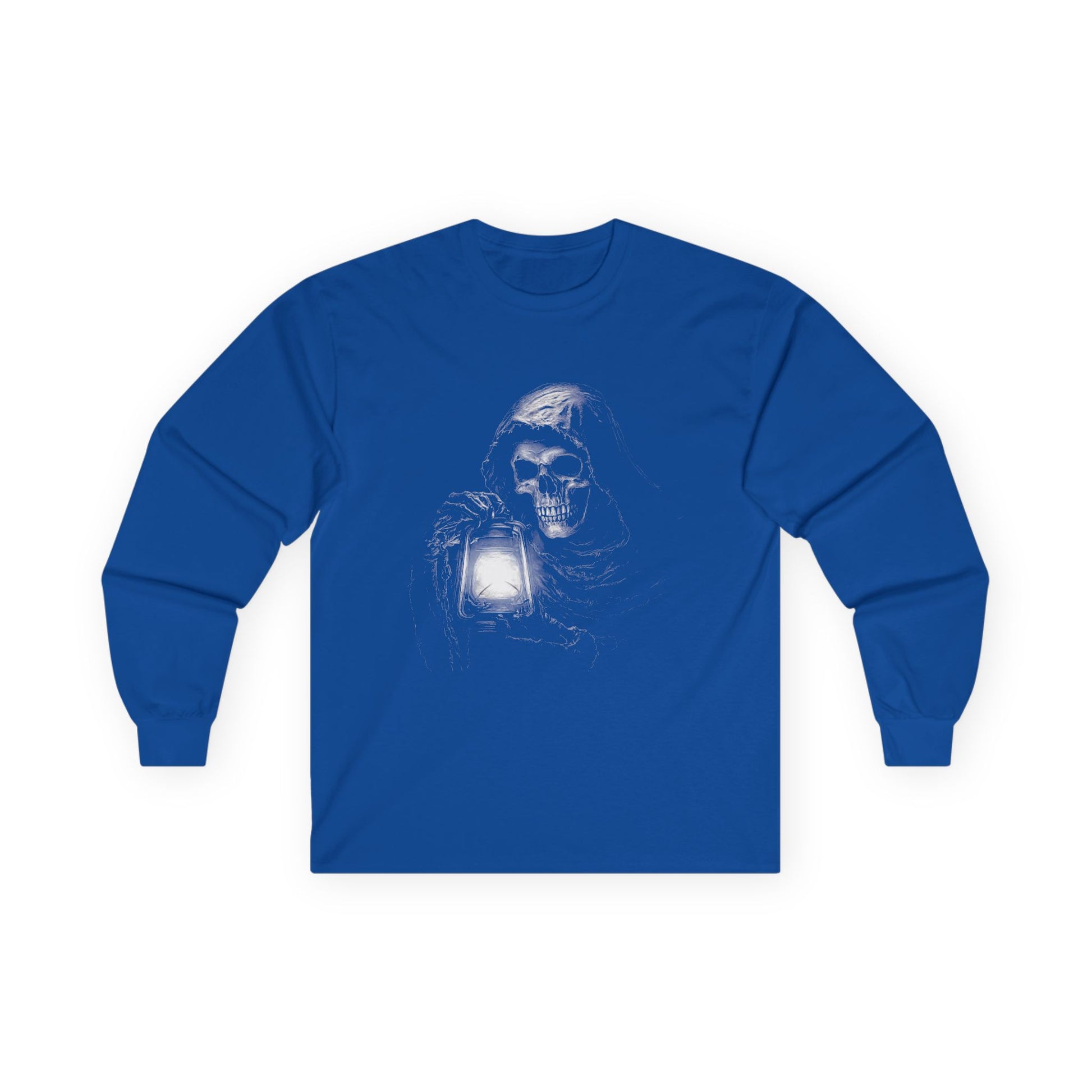 Grim Reaper Skull 02 Unisex Ultra Cotton Long Sleeve Tee
