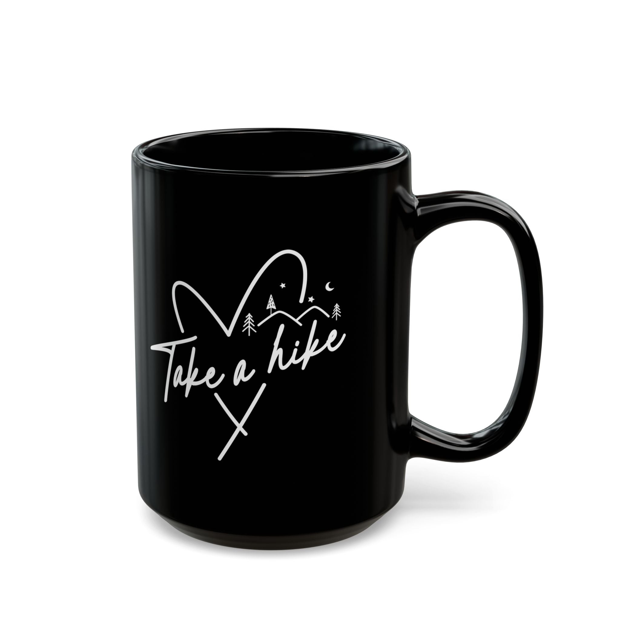 Take a Hike  - Black Mug (11oz, 15oz) #Coffee #Tea