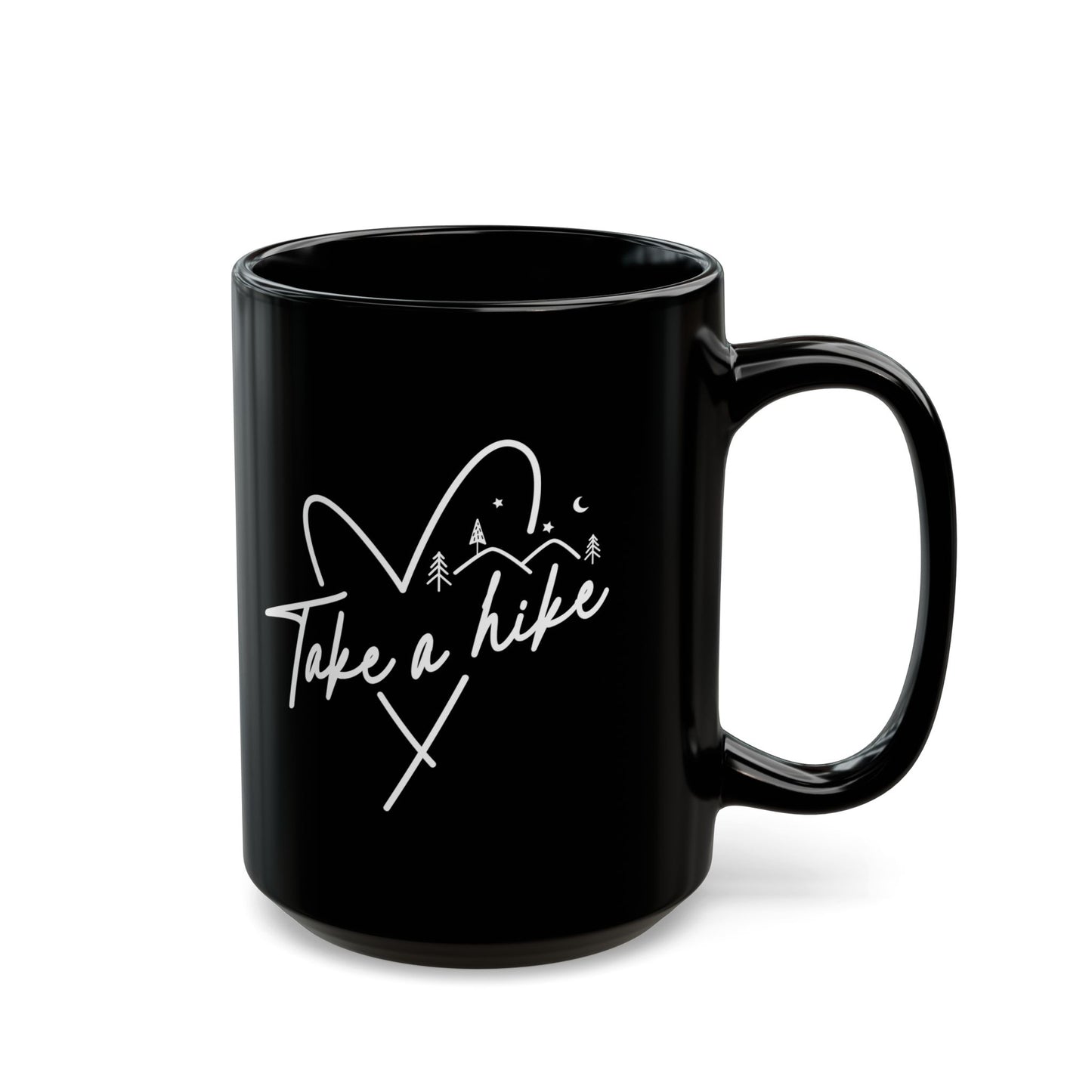Take a Hike  - Black Mug (11oz, 15oz) #Coffee #Tea