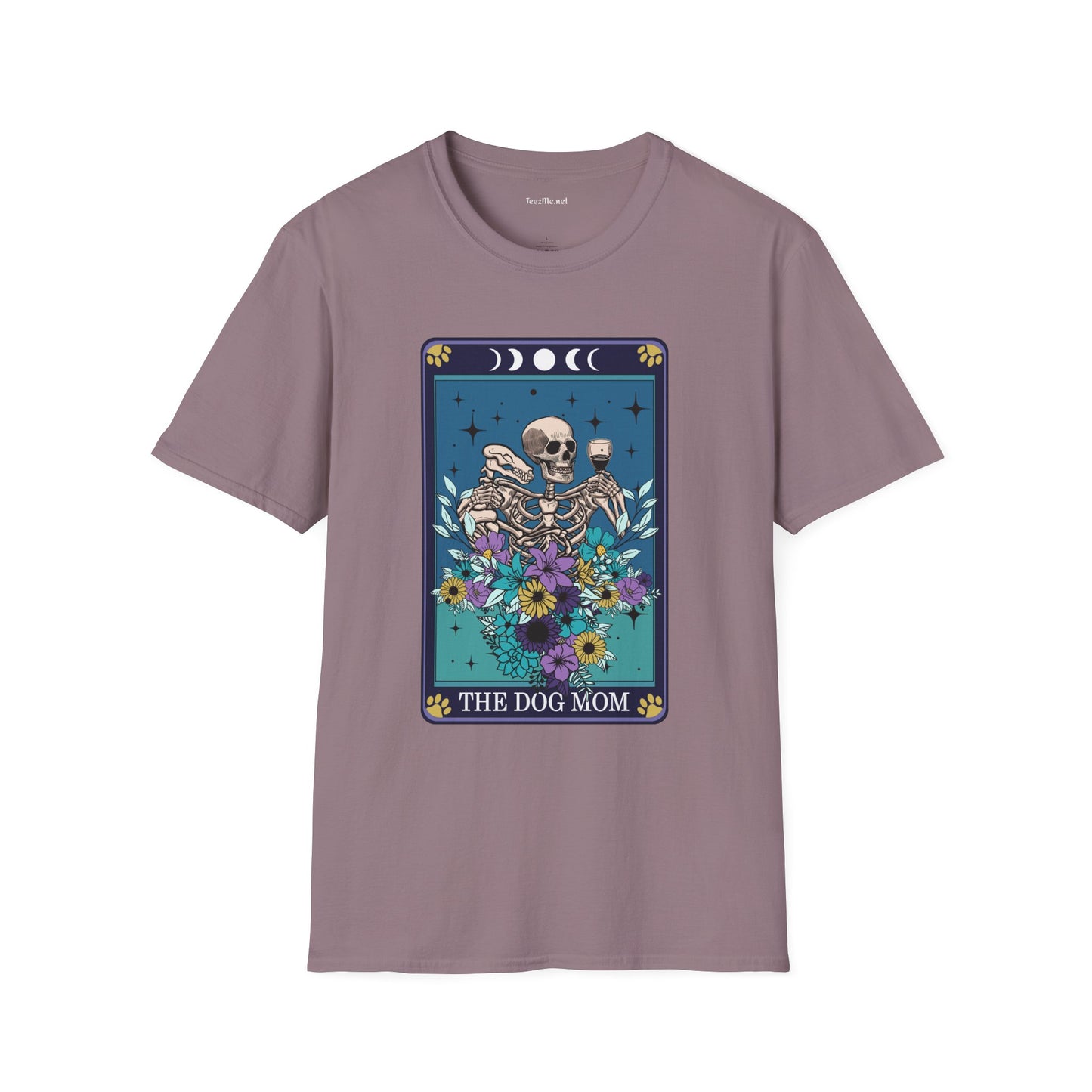 The Dog Mom Unisex Softstyle T-Shirt 100% Cotton #tarot