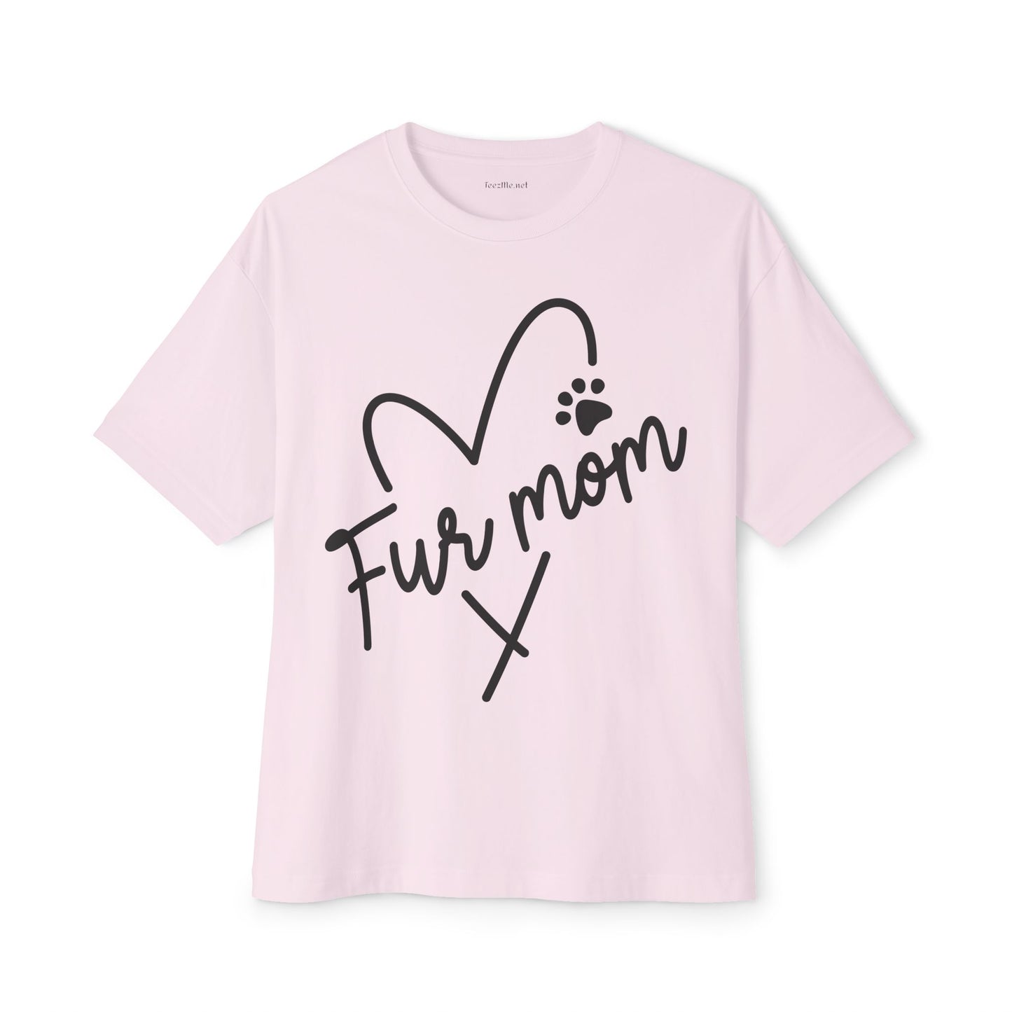 Fur Mom 02 Unisex Oversized Boxy Tee