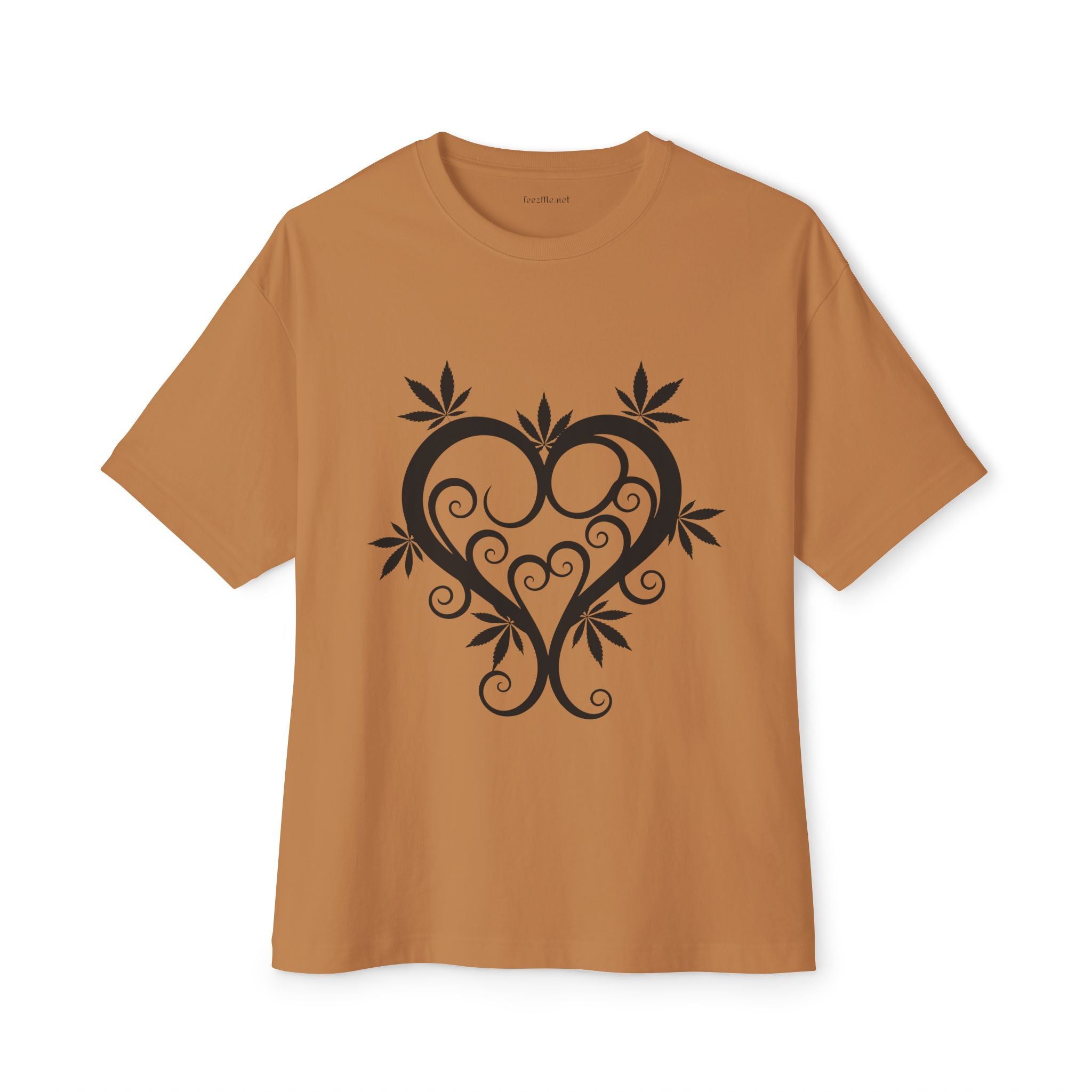 Weed Heart - Unisex Oversized Boxy Tee