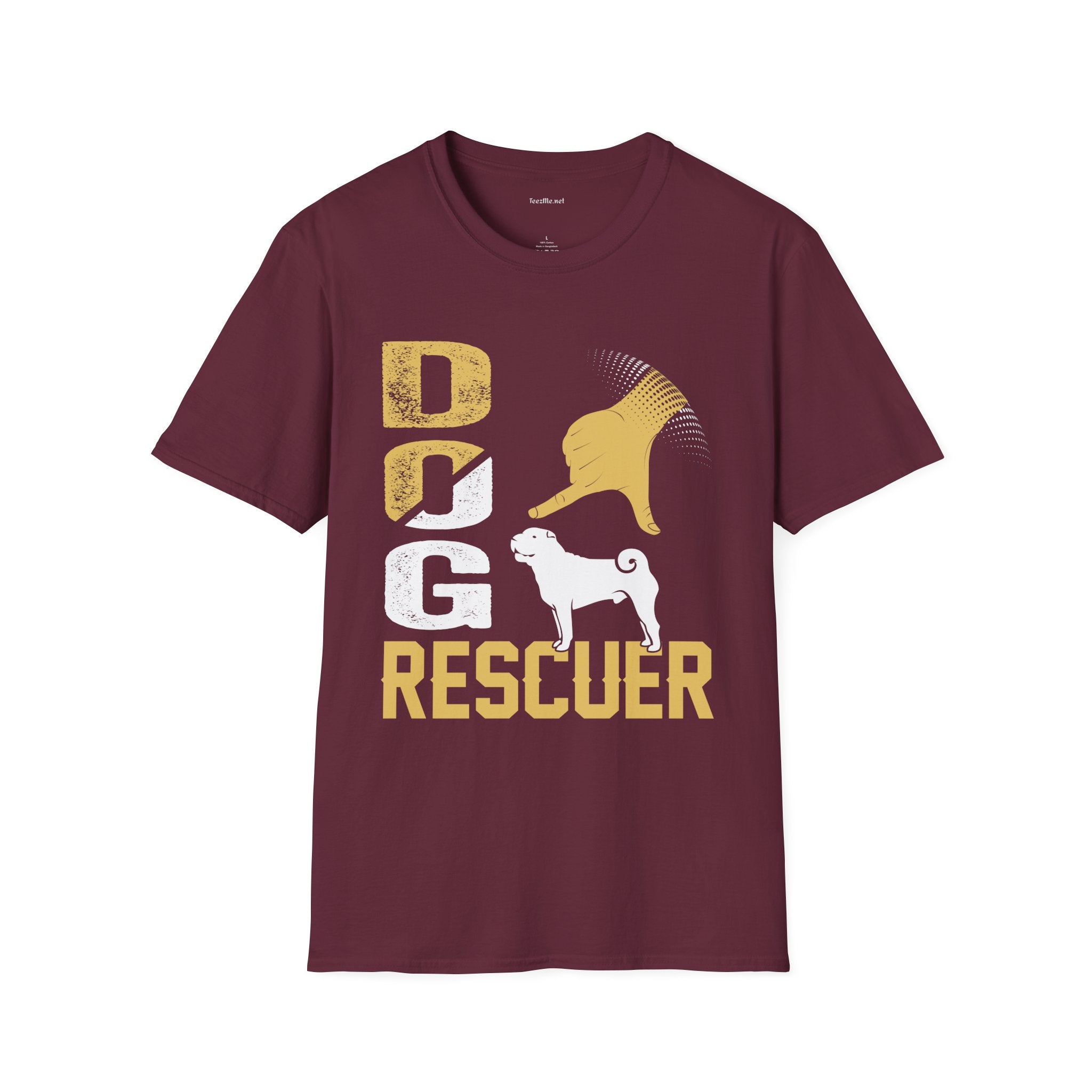 Dog Rescuer T-Shirt — Rescue Dog Adoption Advocate Tee