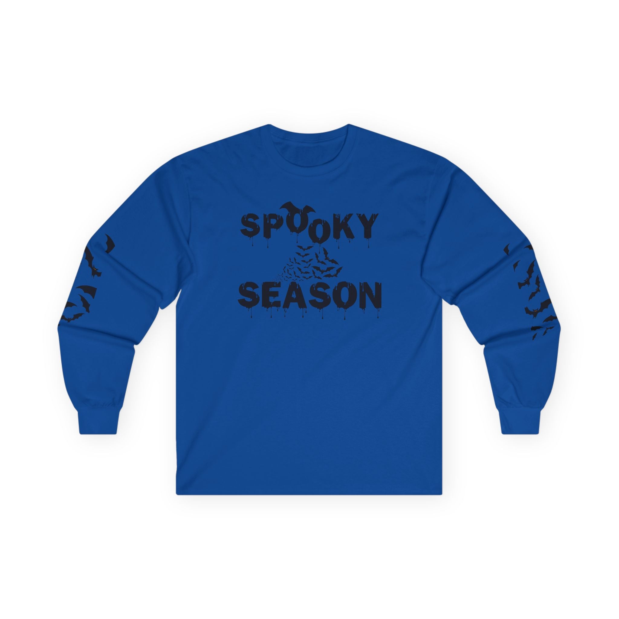 Spooky Season with Bats Unisex Ultra Cotton Long Sleeve Tee