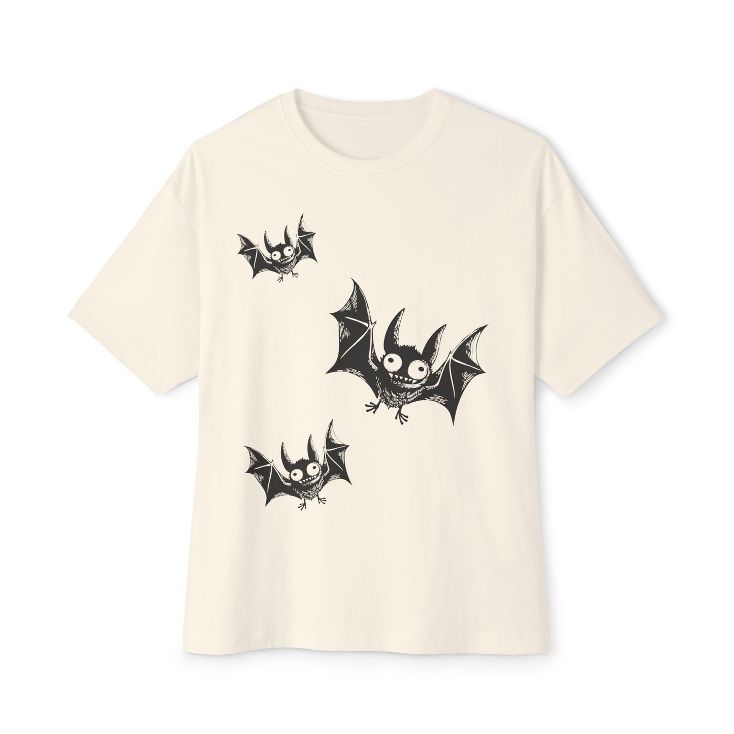 Cute Bats Unisex Oversized Boxy Tee